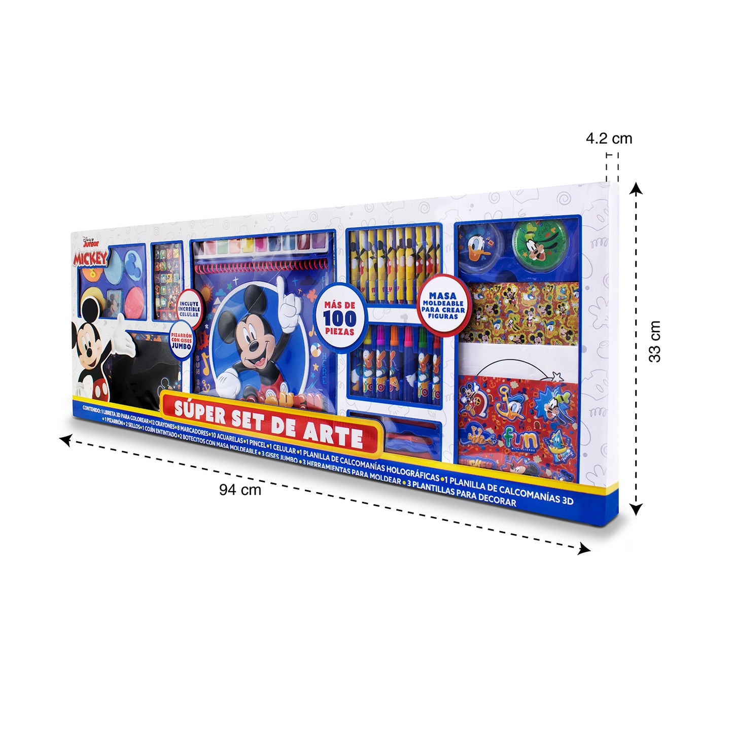 Super Set de Arte Disney Mickey Mouse