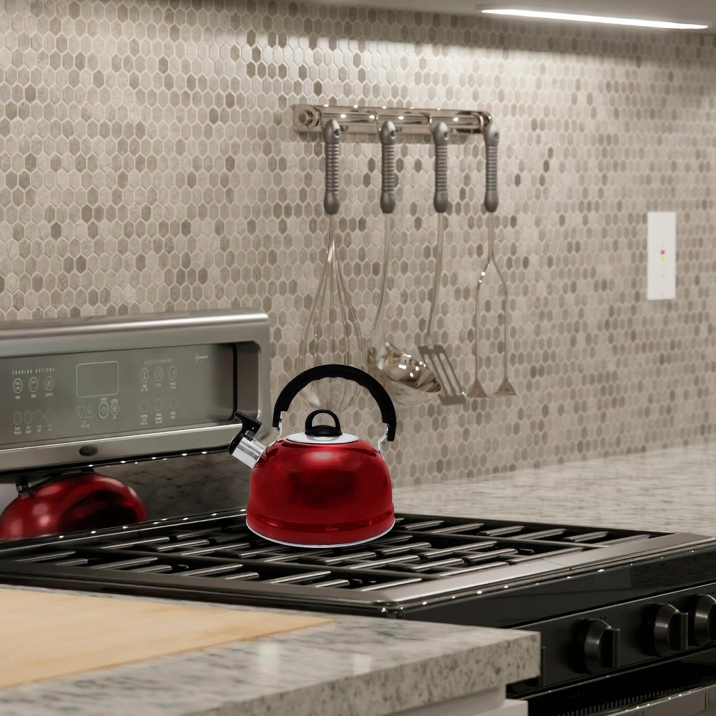 Tetera para té roja 3 litros