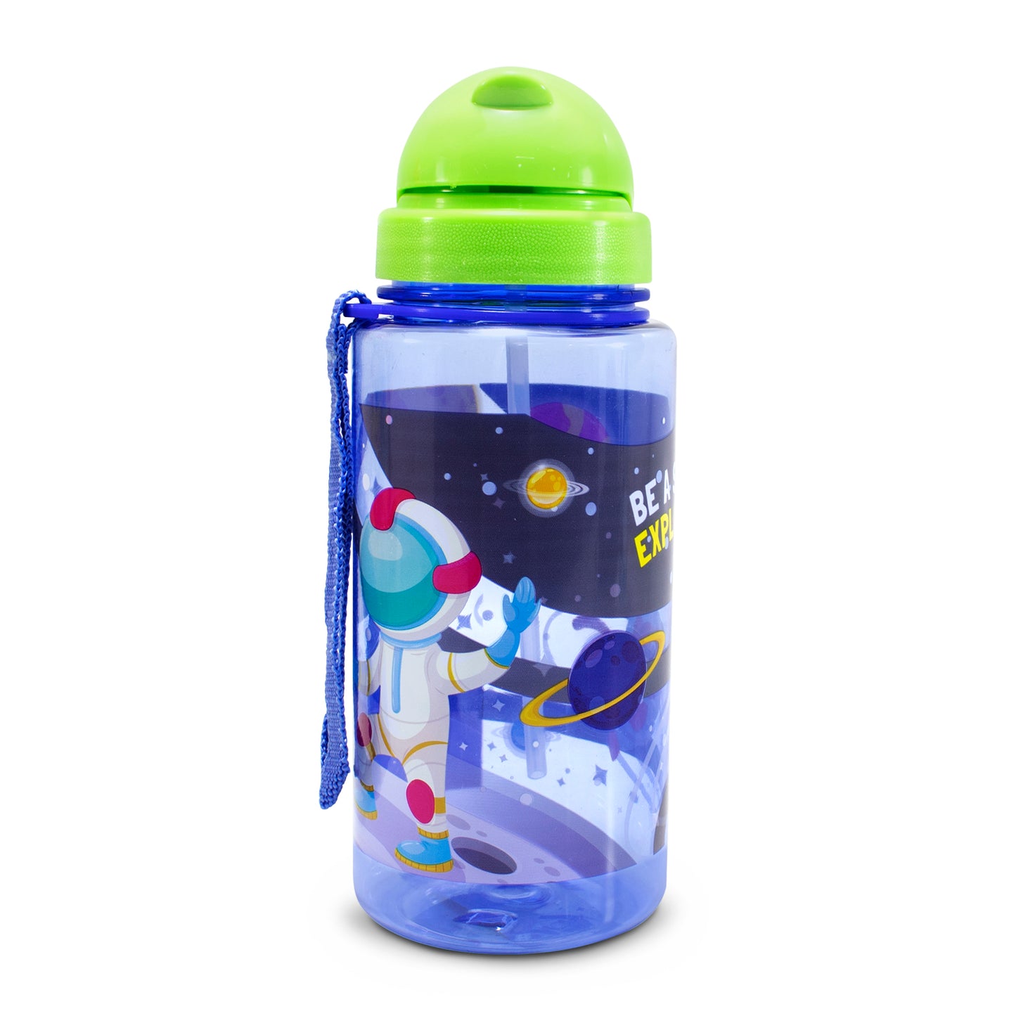 Botella Con Popote Astronauta