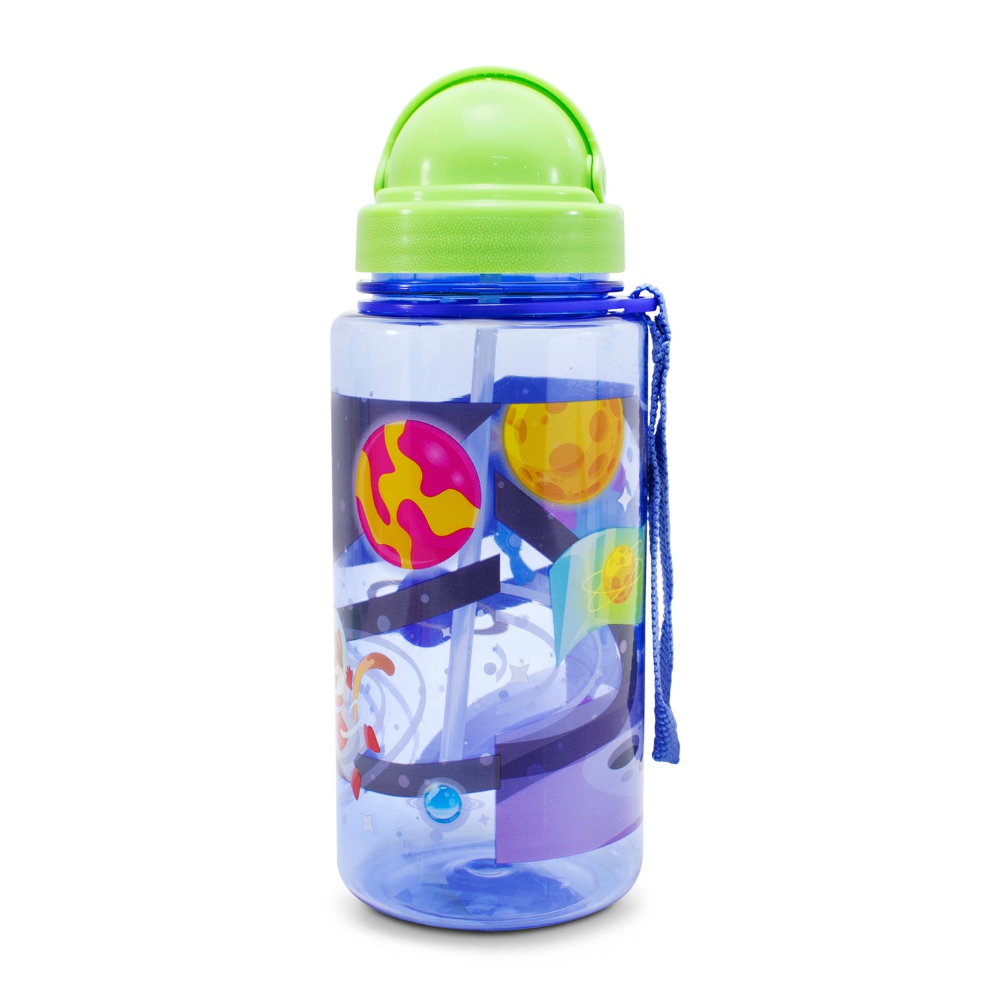 Botella Con Popote Astronauta