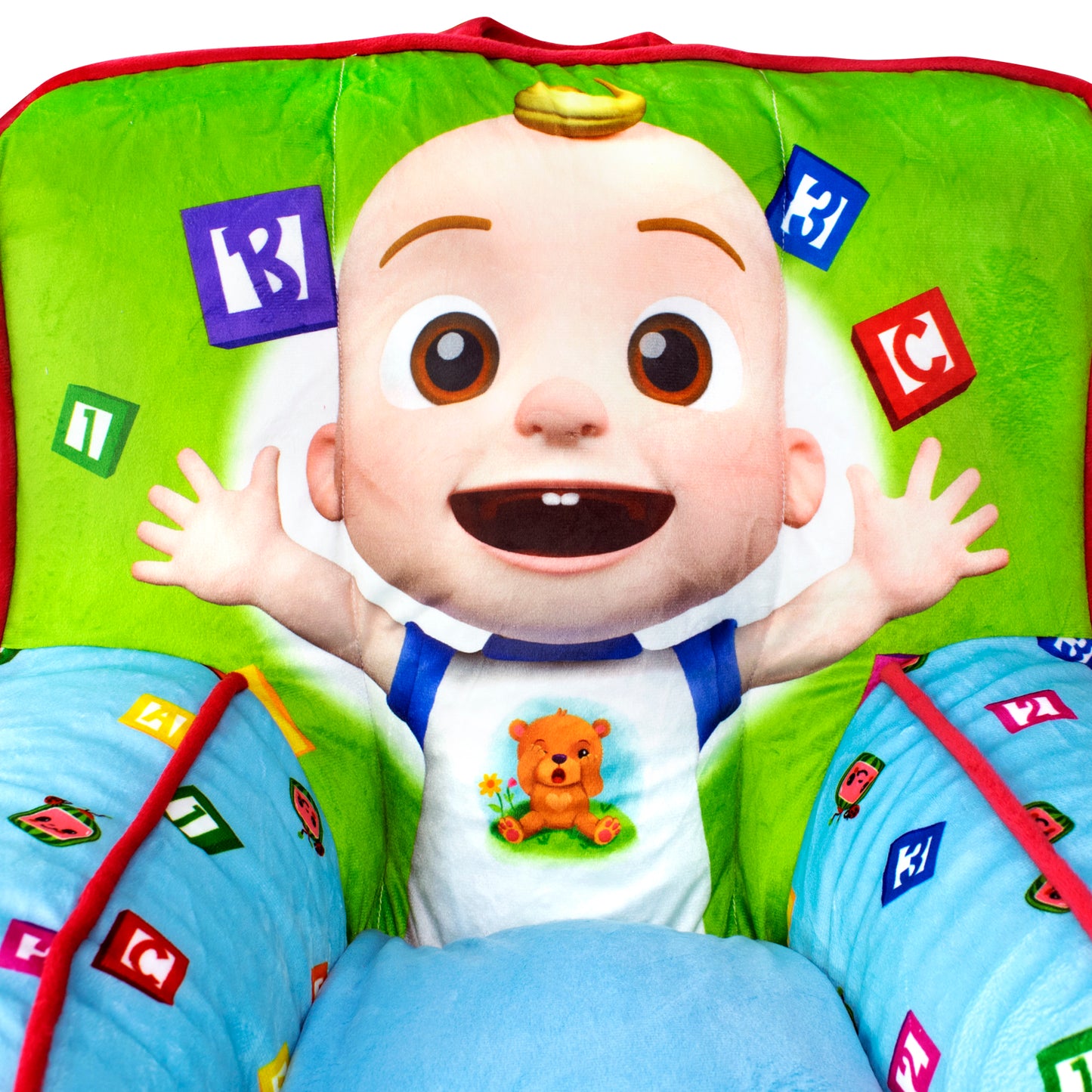 Sillón puff infantil Cocomelon