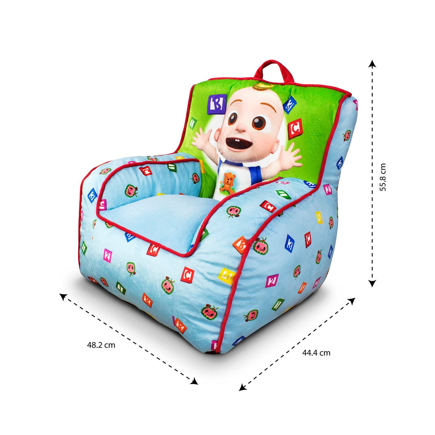 Sillón puff infantil Cocomelon