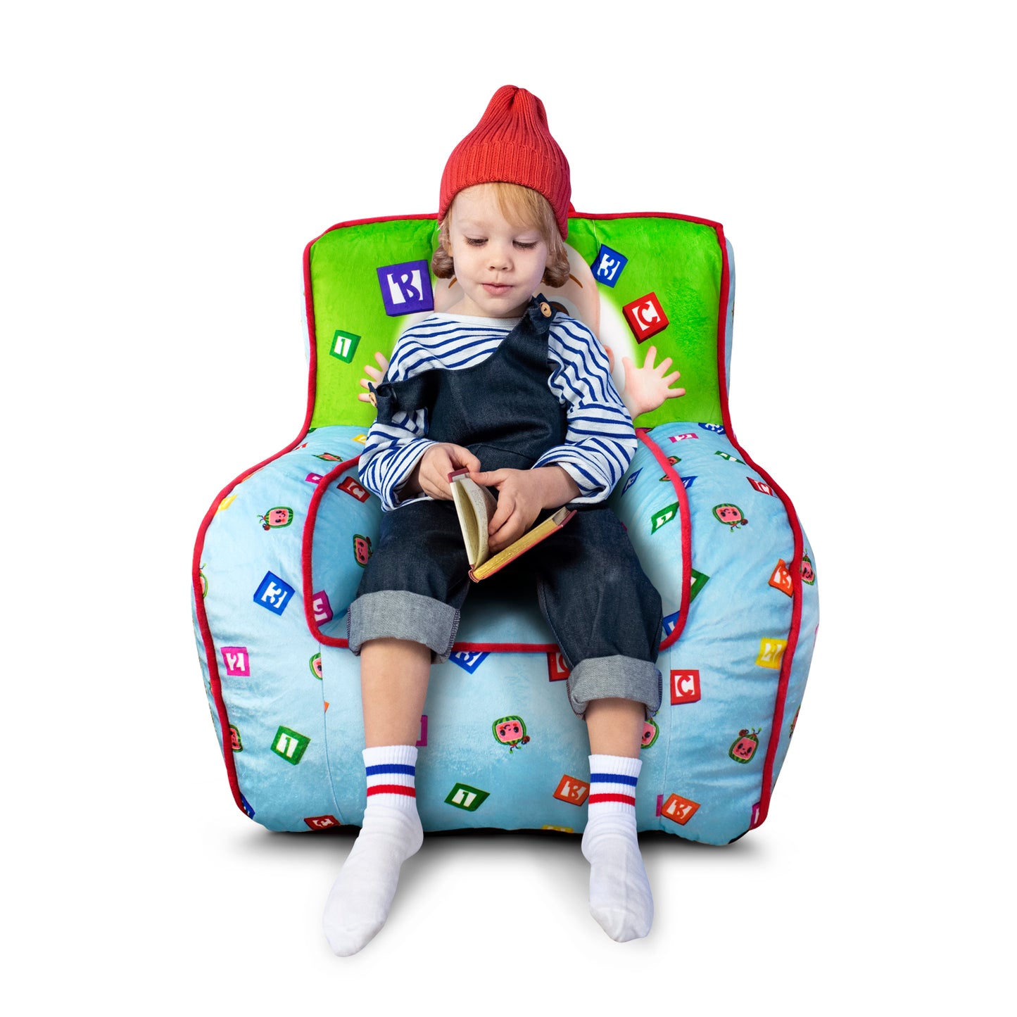 Sillón puff infantil Cocomelon