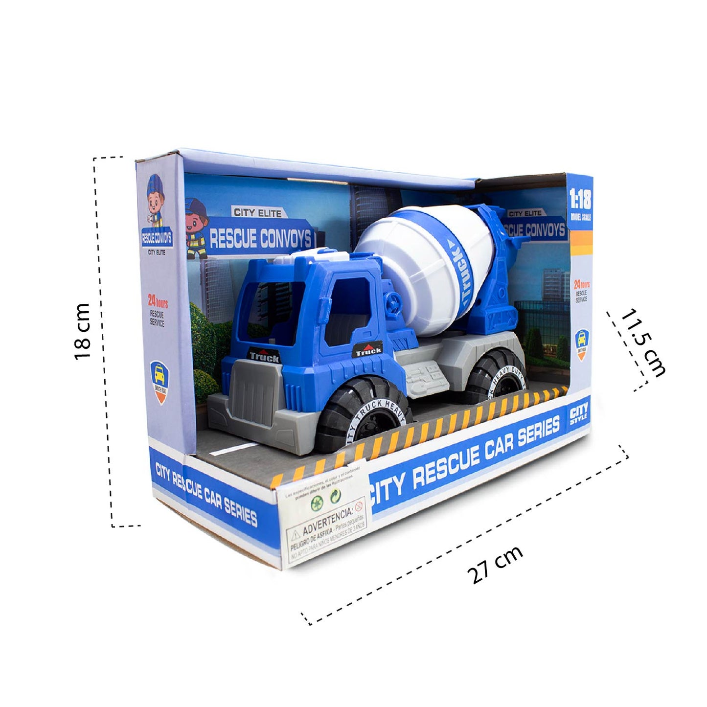 Carrito Camión Revolvedora