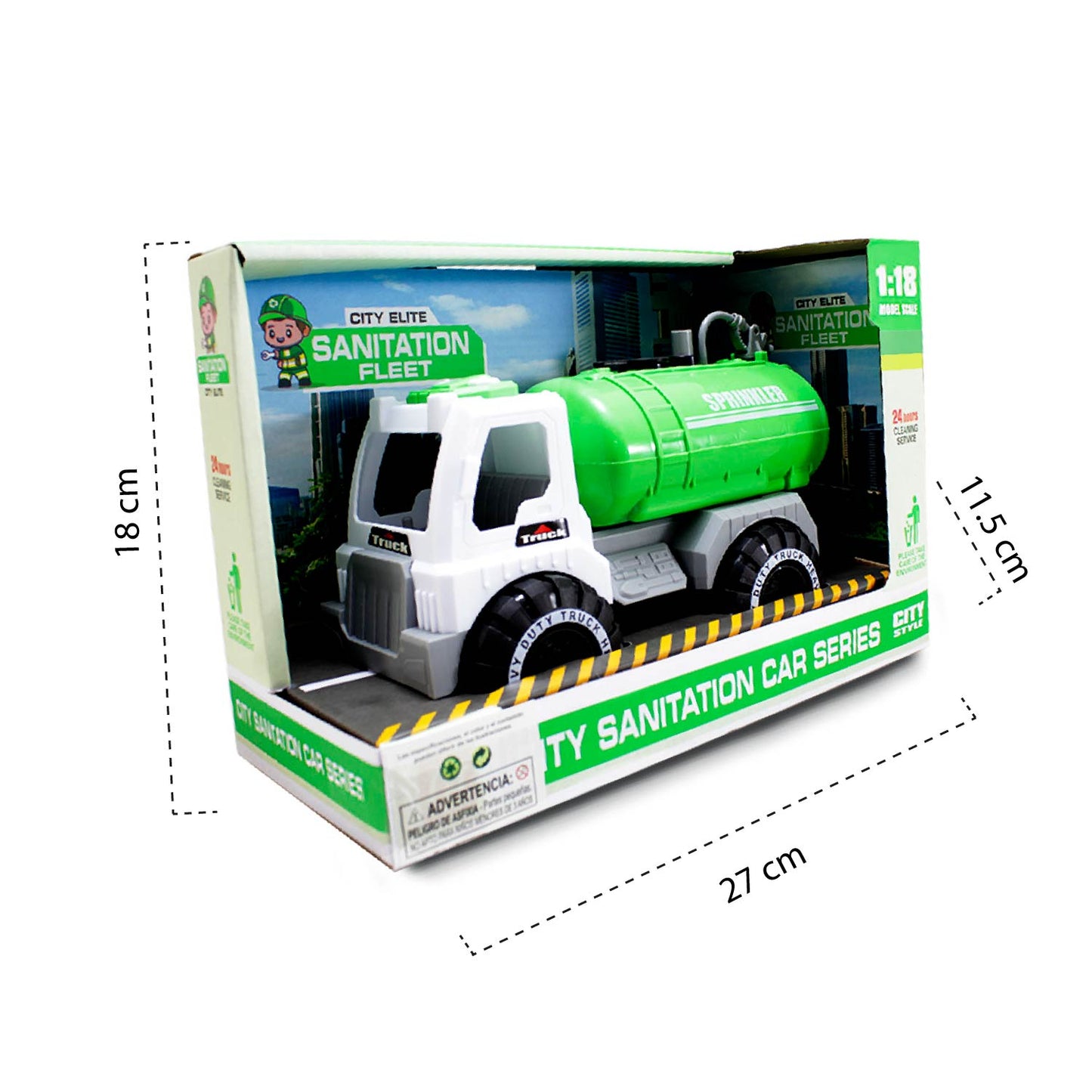 Camion de Juguete Aspersor de Agua