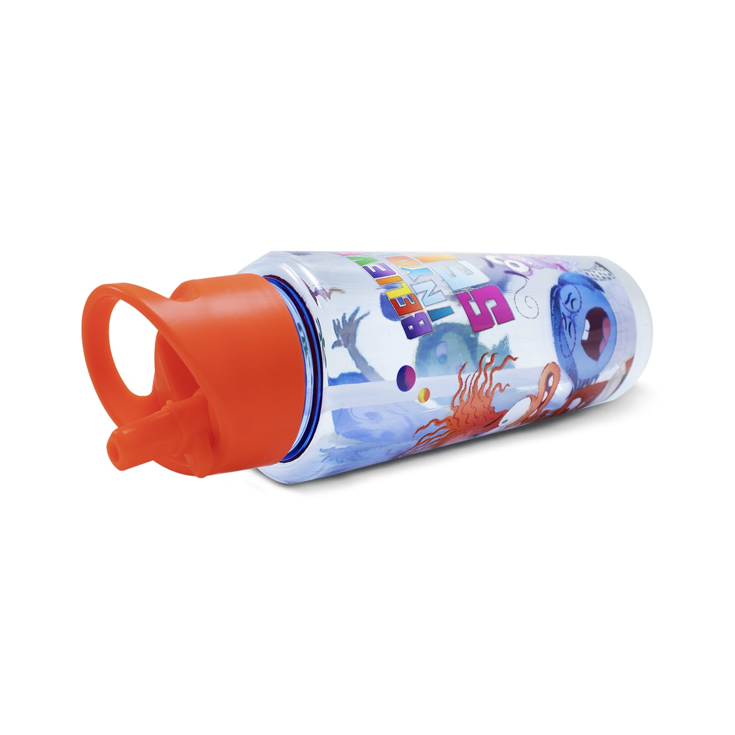 Botella con popote Intensamente