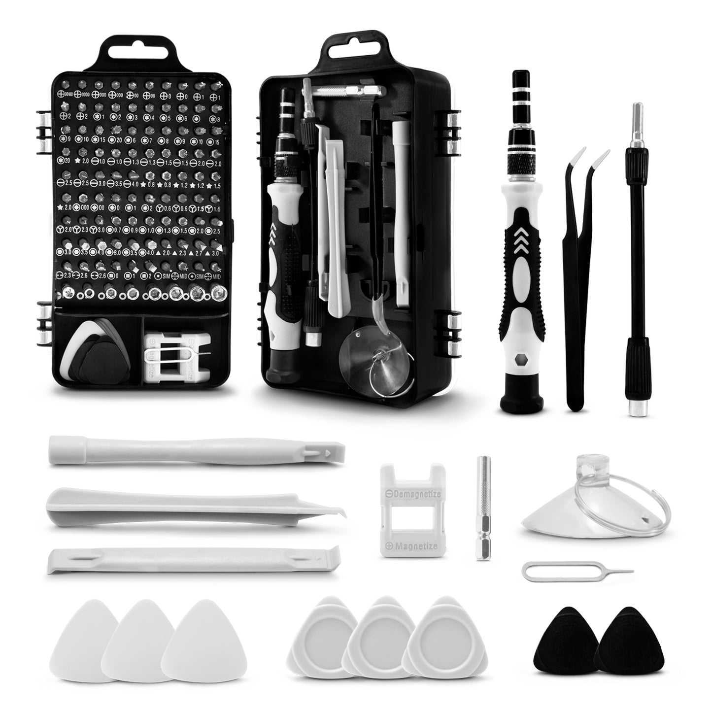 kit desarmador de precisión 115 piezas