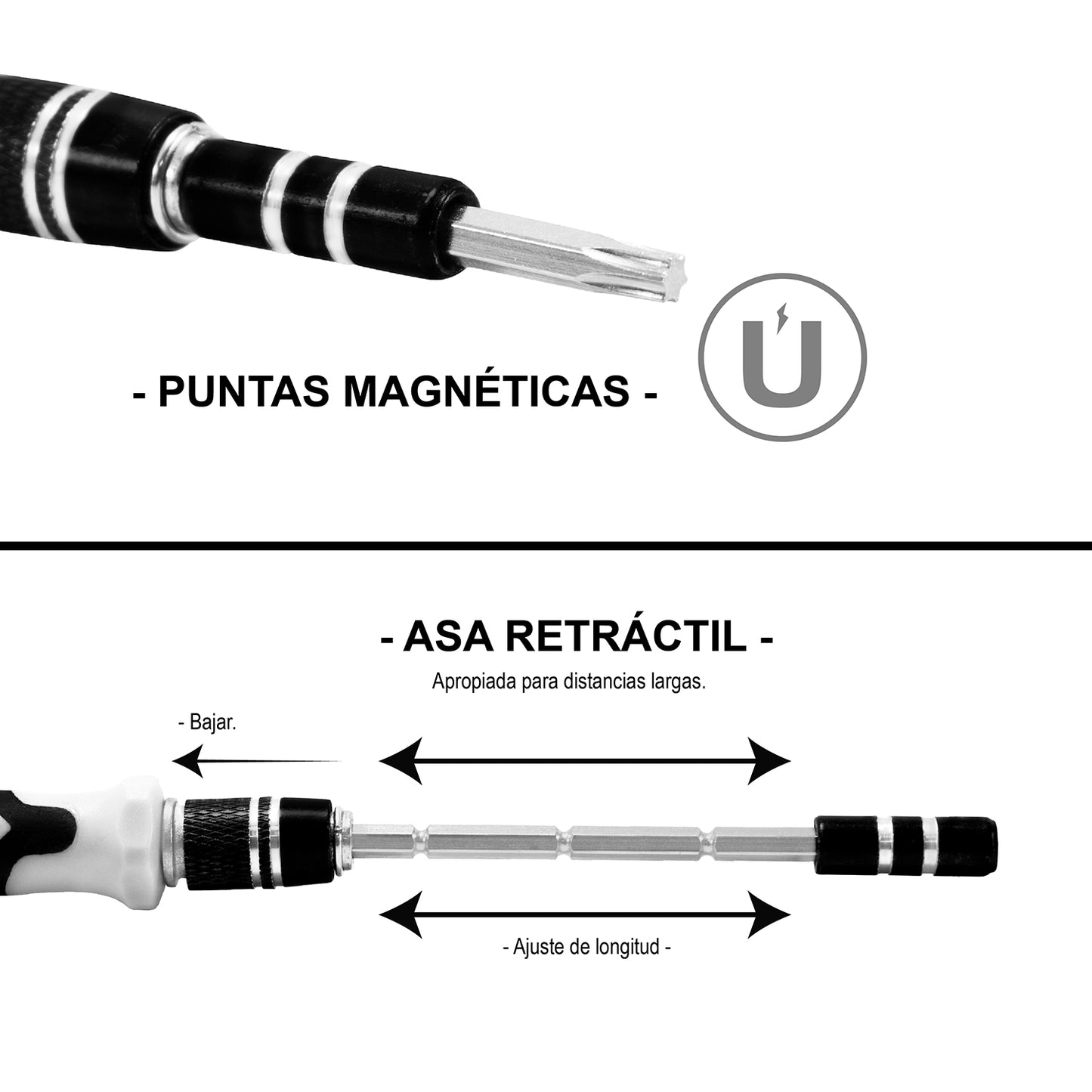 kit desarmador de precisión 115 piezas