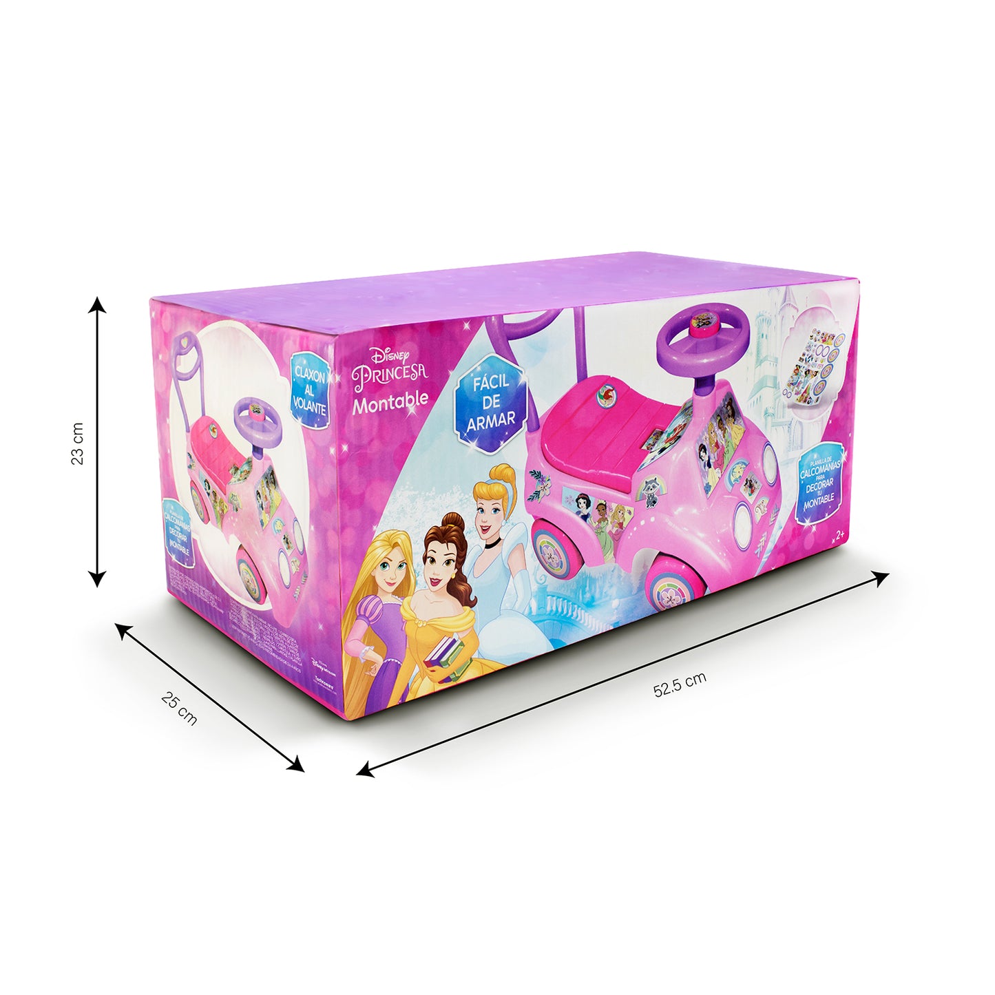 Montable de plástico Princesas Disney