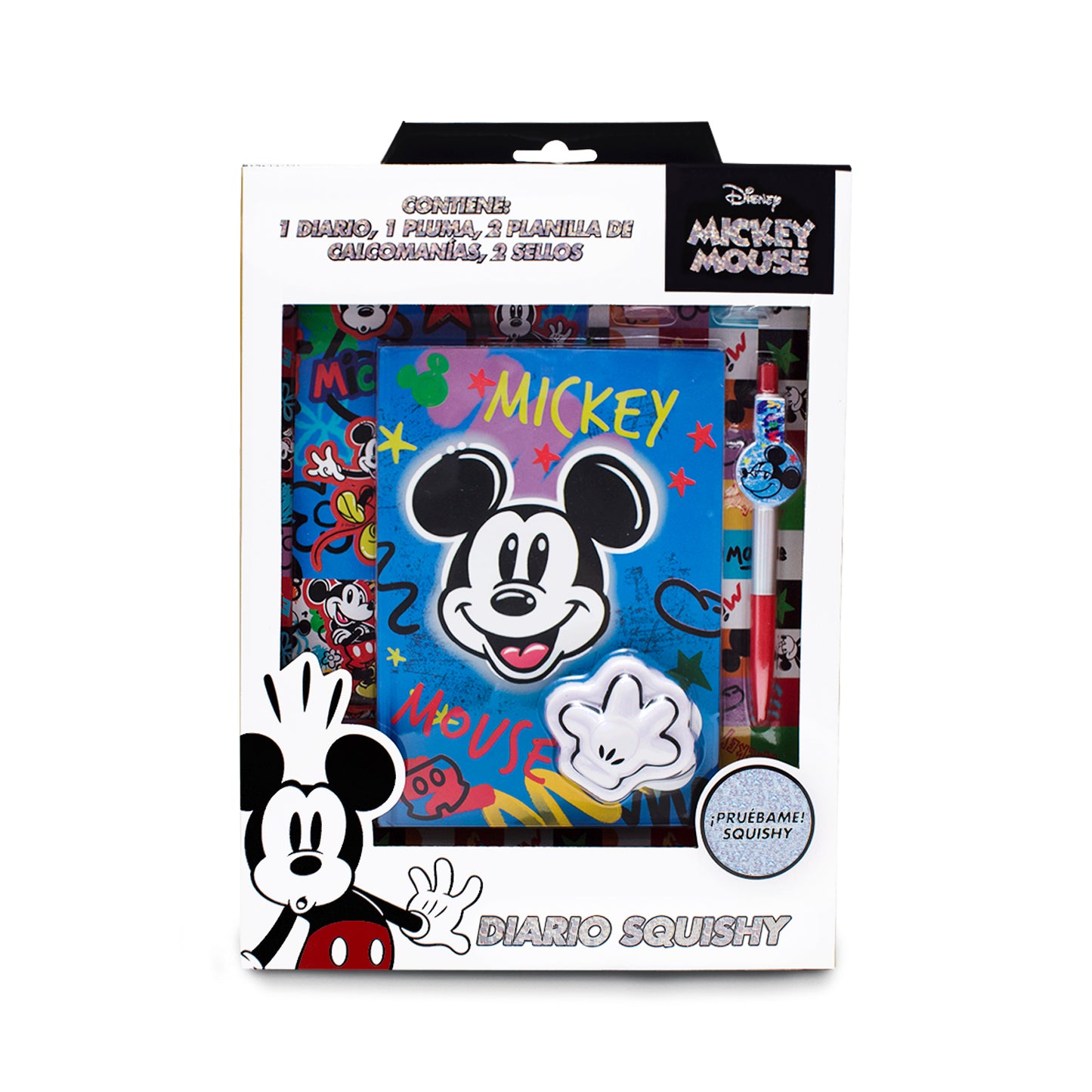Diario Squishy Mickey Mouse