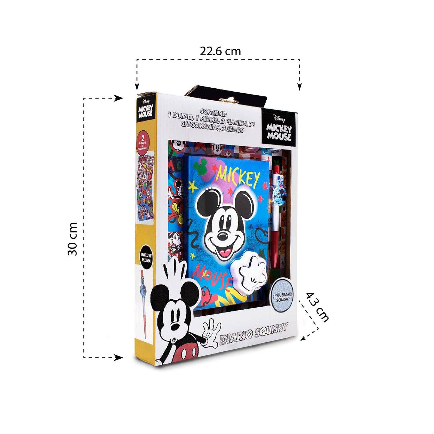 Diario Squishy Mickey Mouse