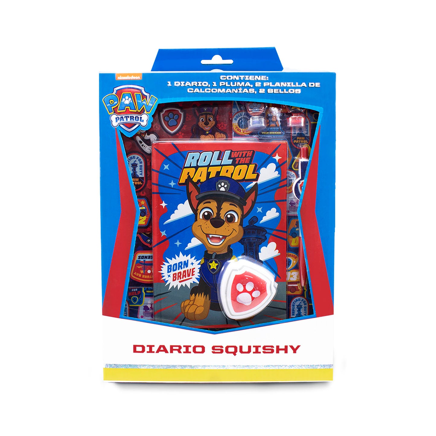 Diario con Efecto Squishy – Paw Patrol