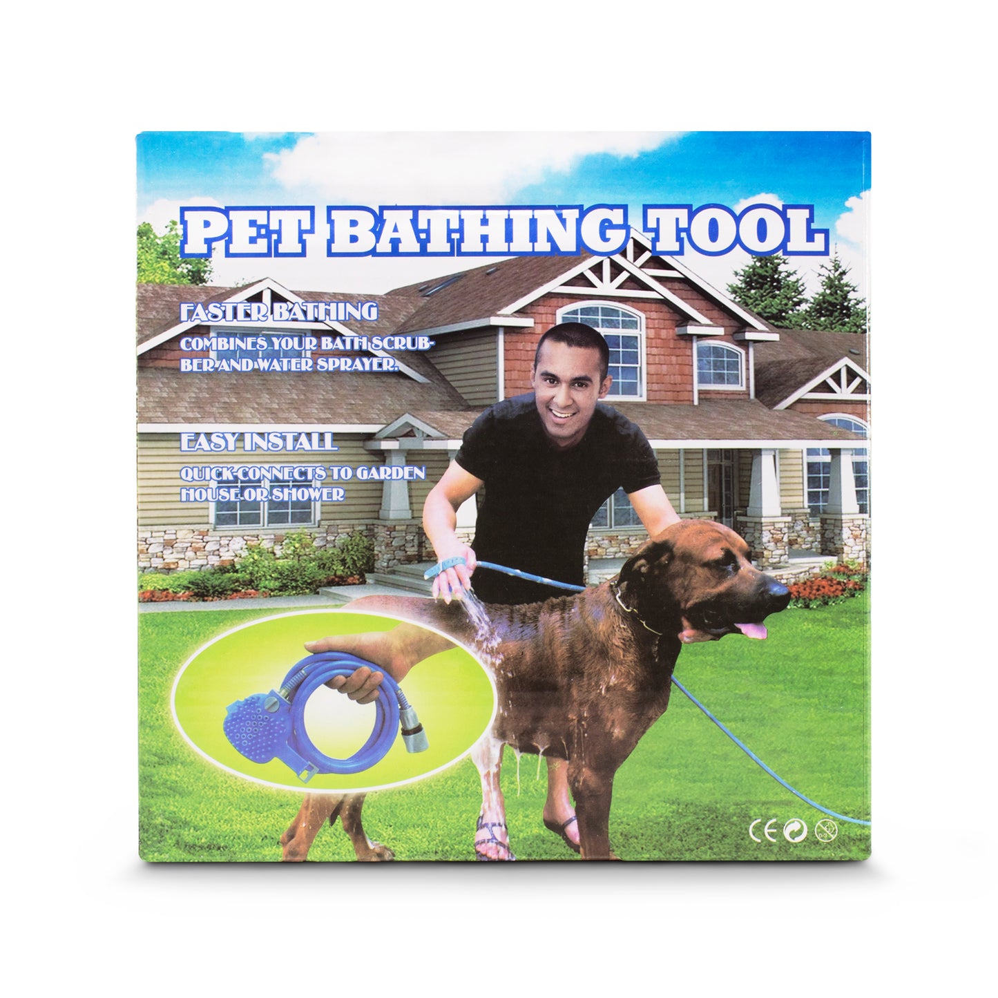 Regadera cepillo para perro