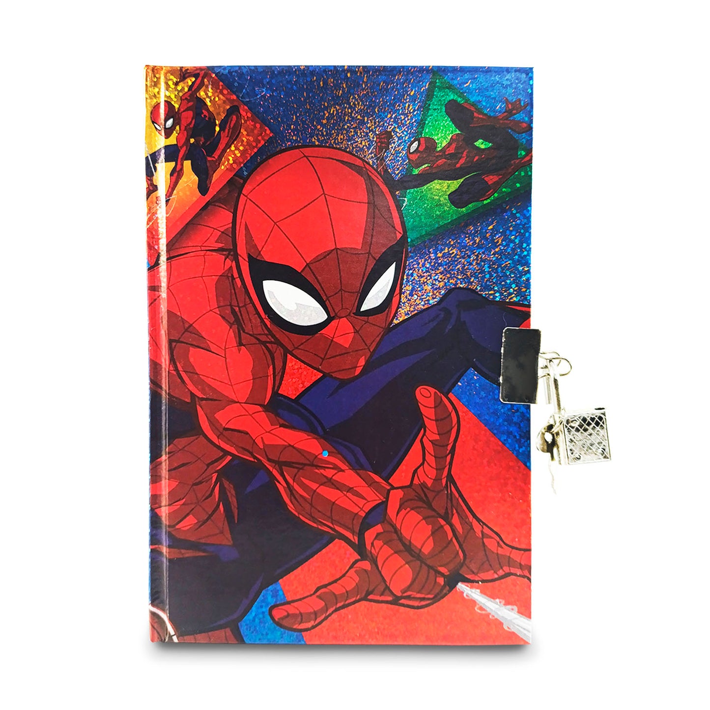 Diario con pluma y sello Spiderman