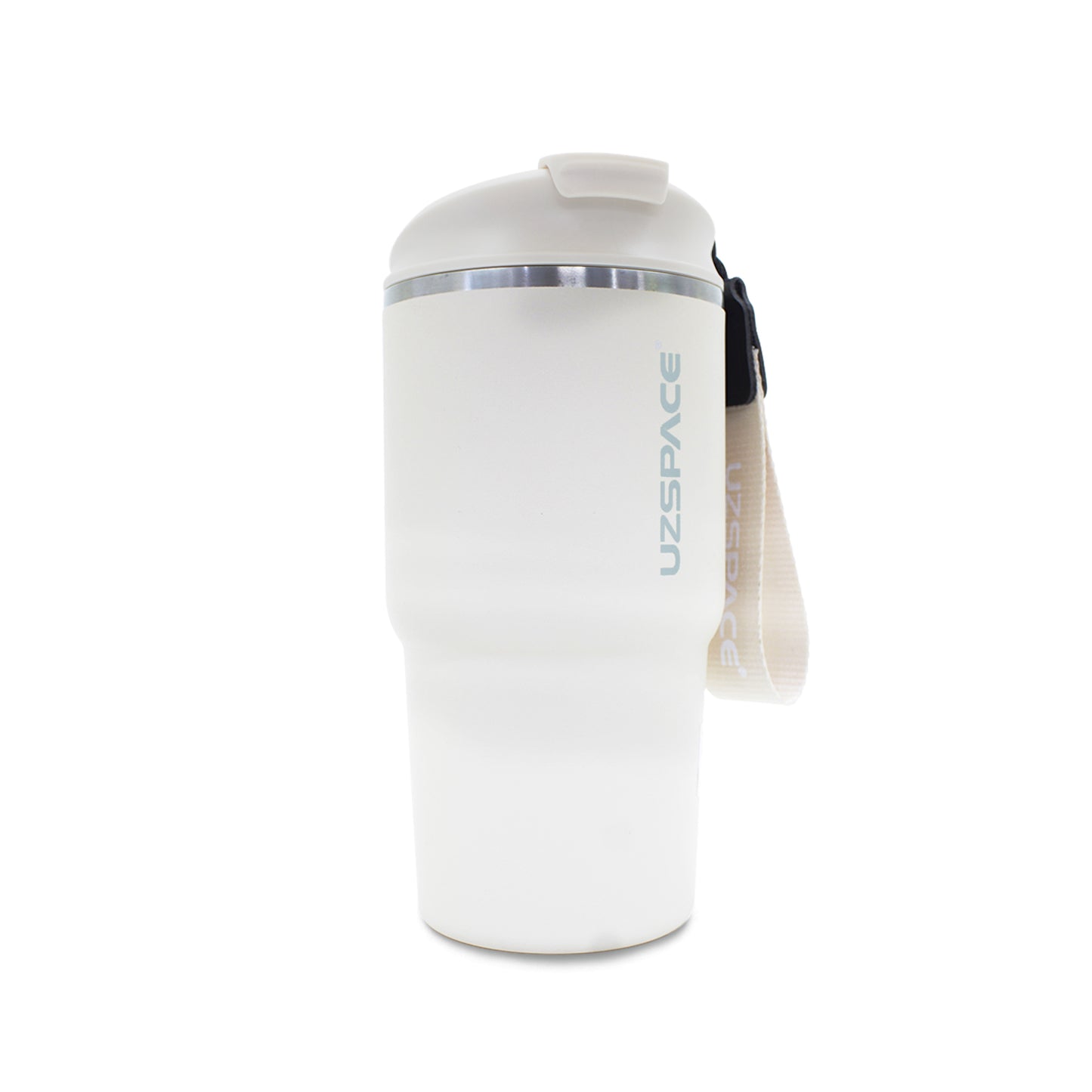 Termo de acero inoxidable blanco 580 ml