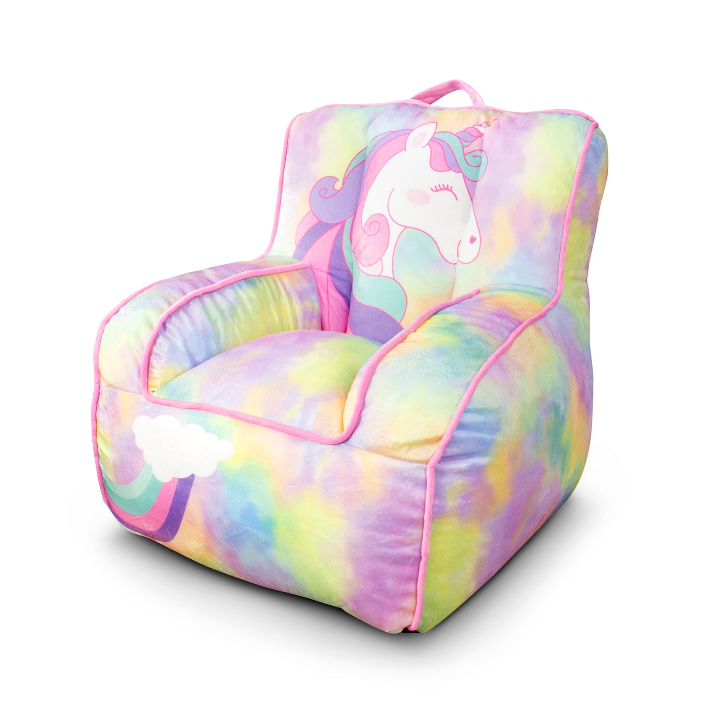 Sillón puff infantil Unicornio