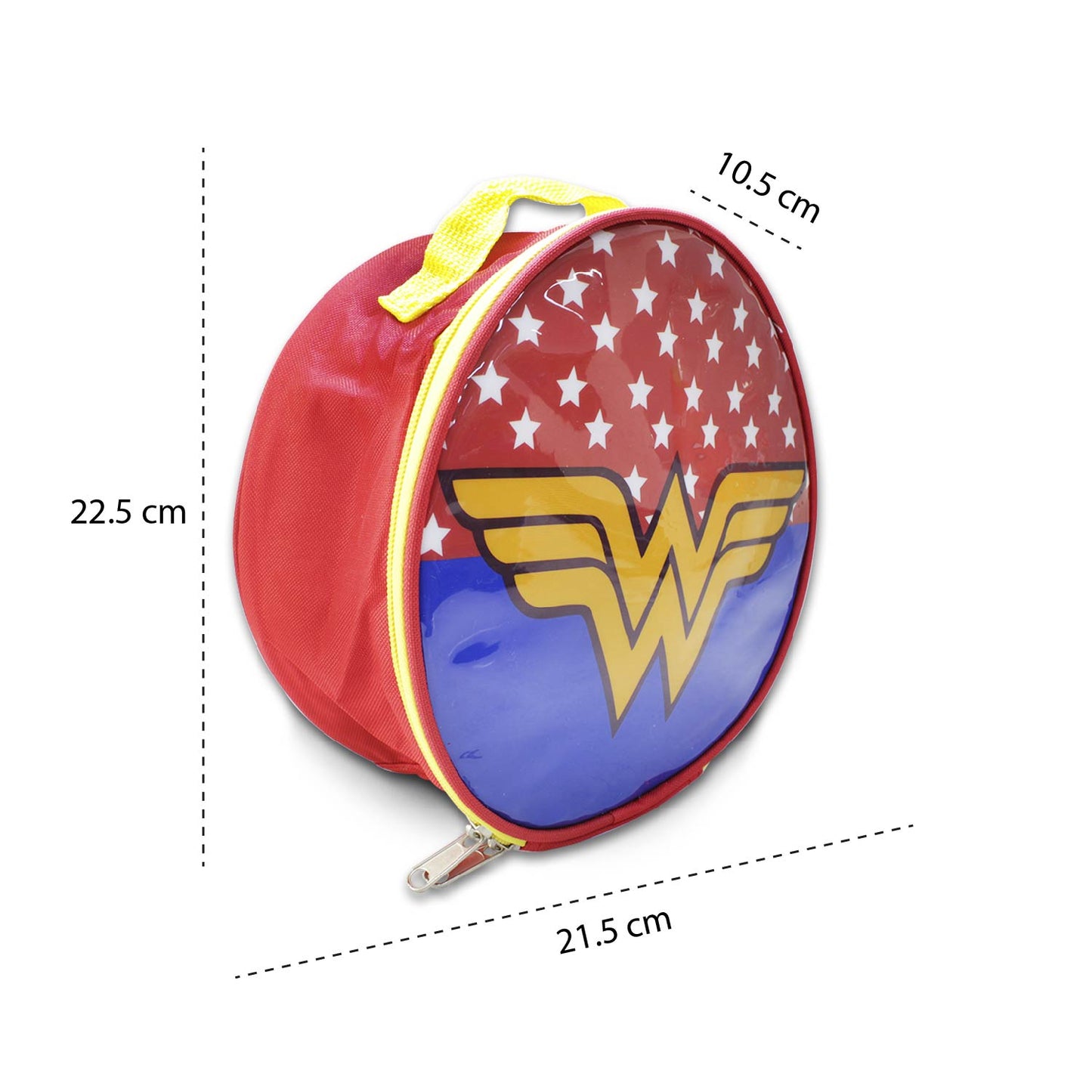 Lonchera Redonda Térmica Wonder Woman