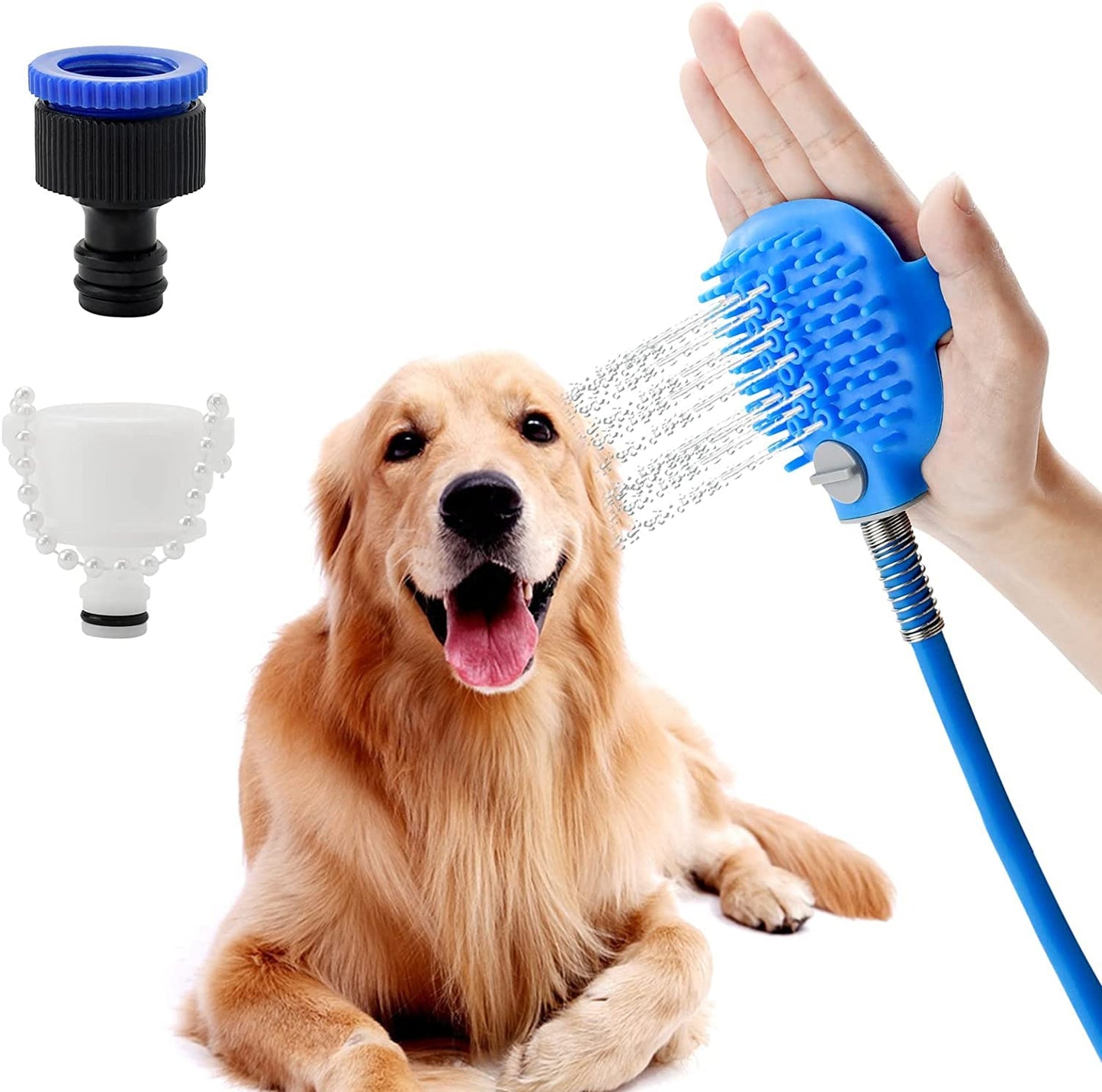 Regadera cepillo para perro