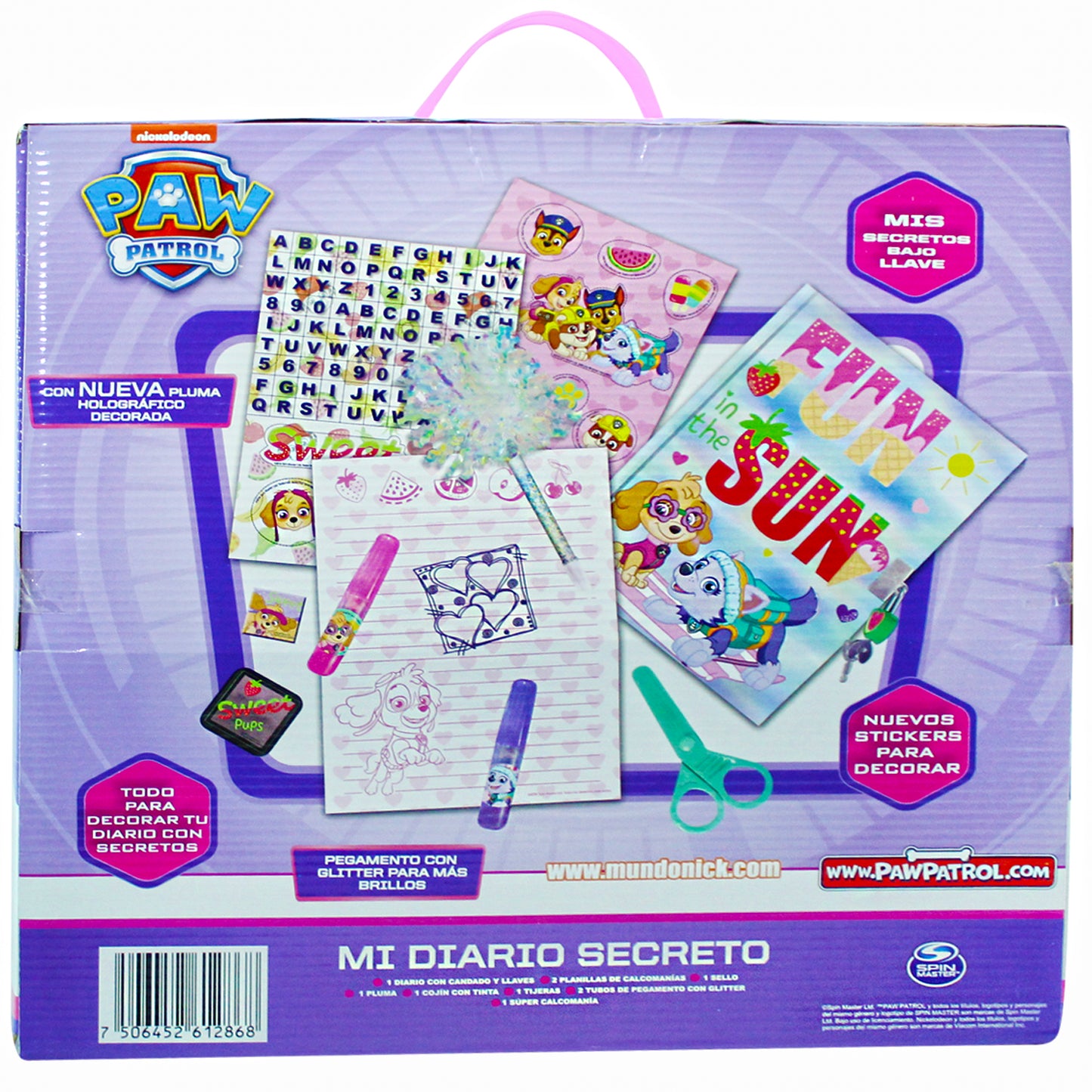 Mi Diario Secreto Paw Patrol