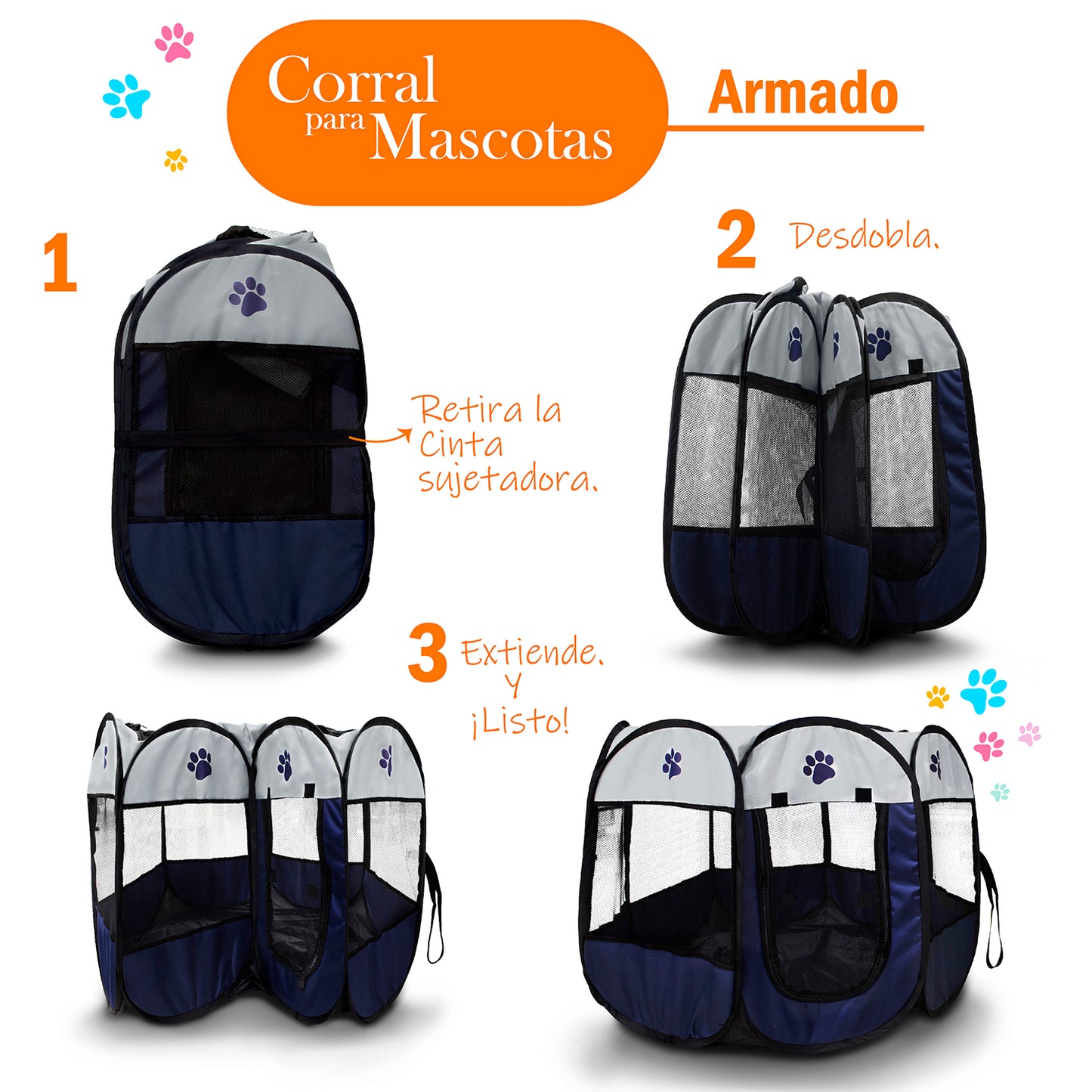 Corral para mascotas