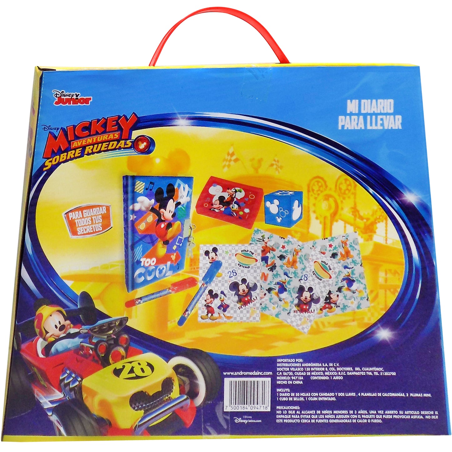 Mi diario para llevar Mickey