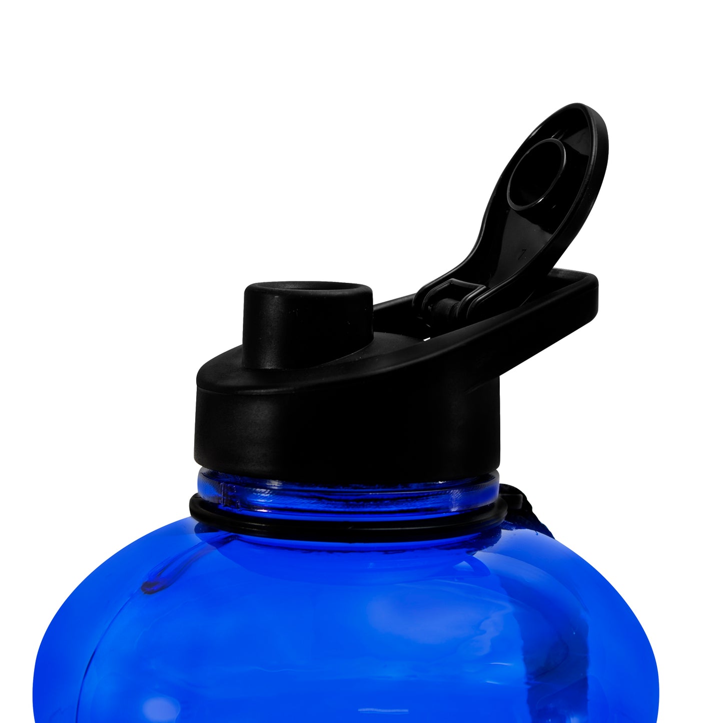 Botella Motivacional 2.2 litros tipo garrafón azul
