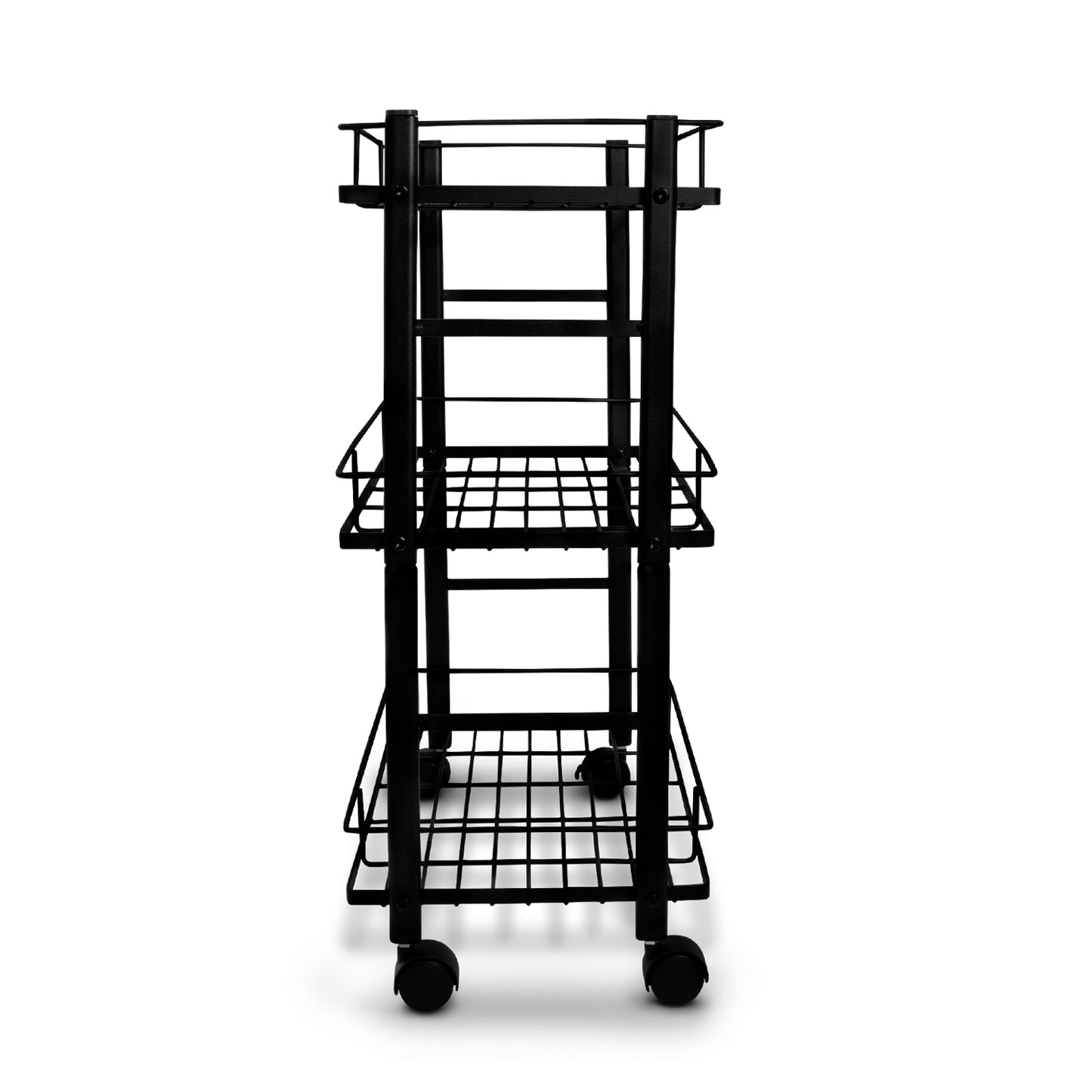 Carro Organizador metálico 3 niveles grande