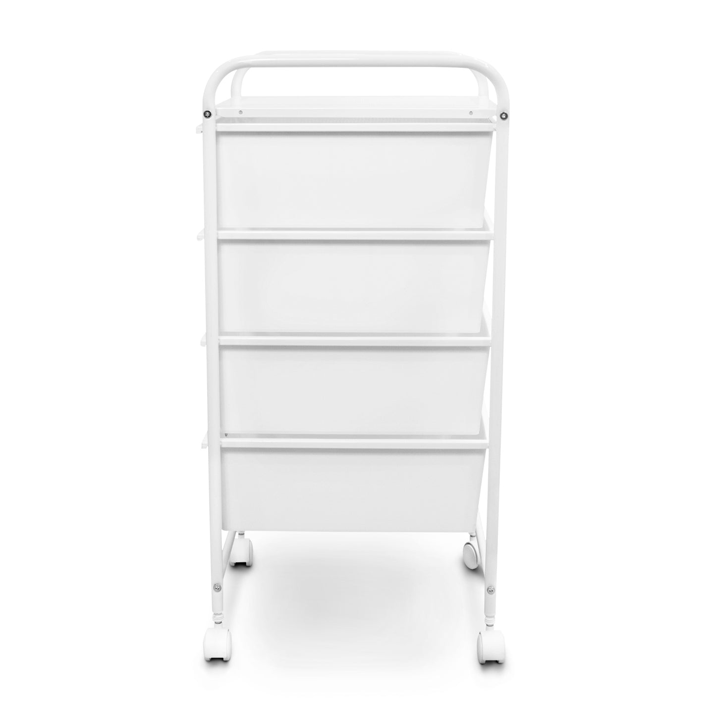 Carrito Organizador Blanco 4 cajones