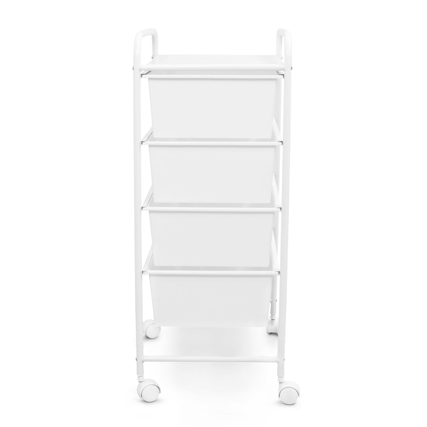 Carrito Organizador Blanco 4 cajones