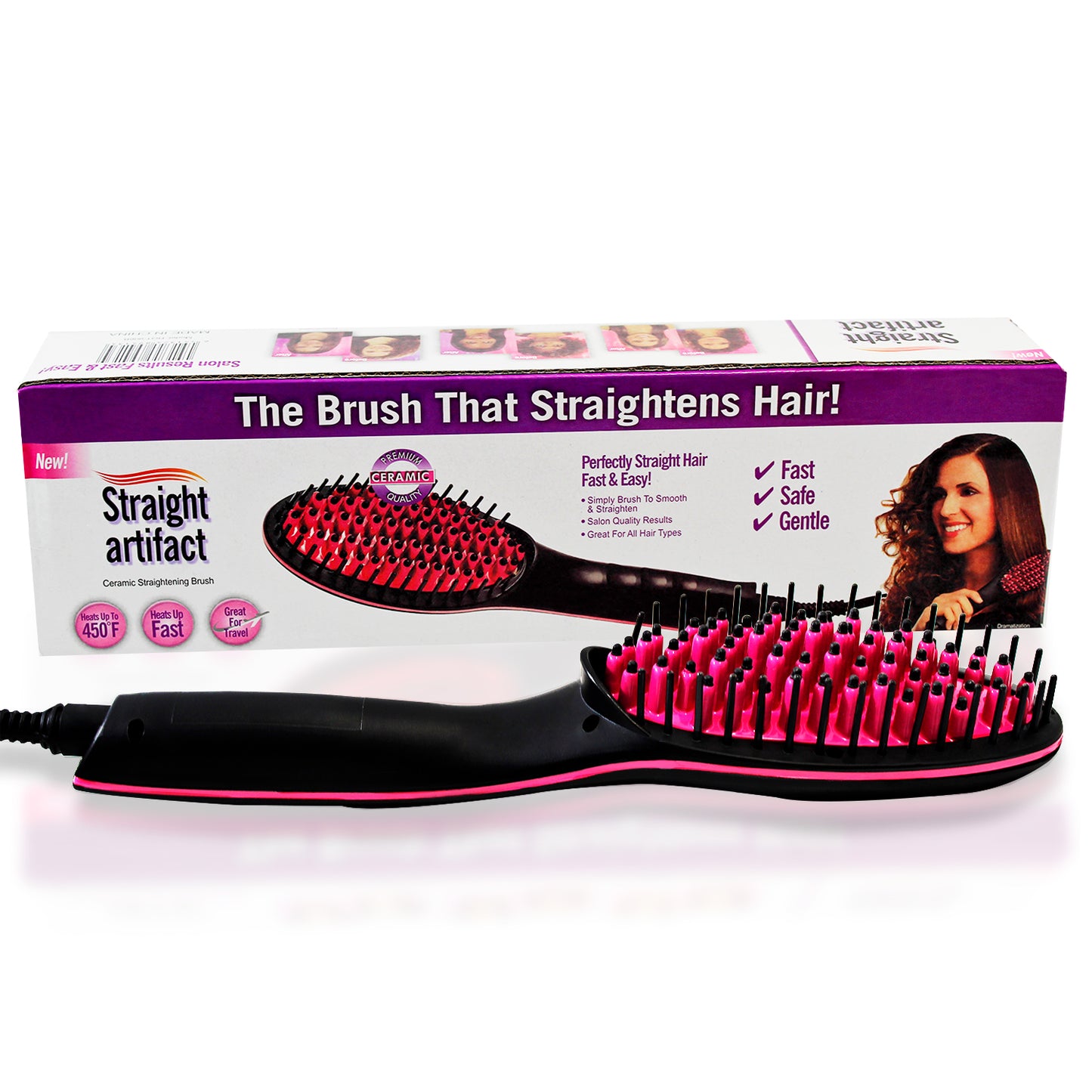 Cepillo Alaciador Eléctrico