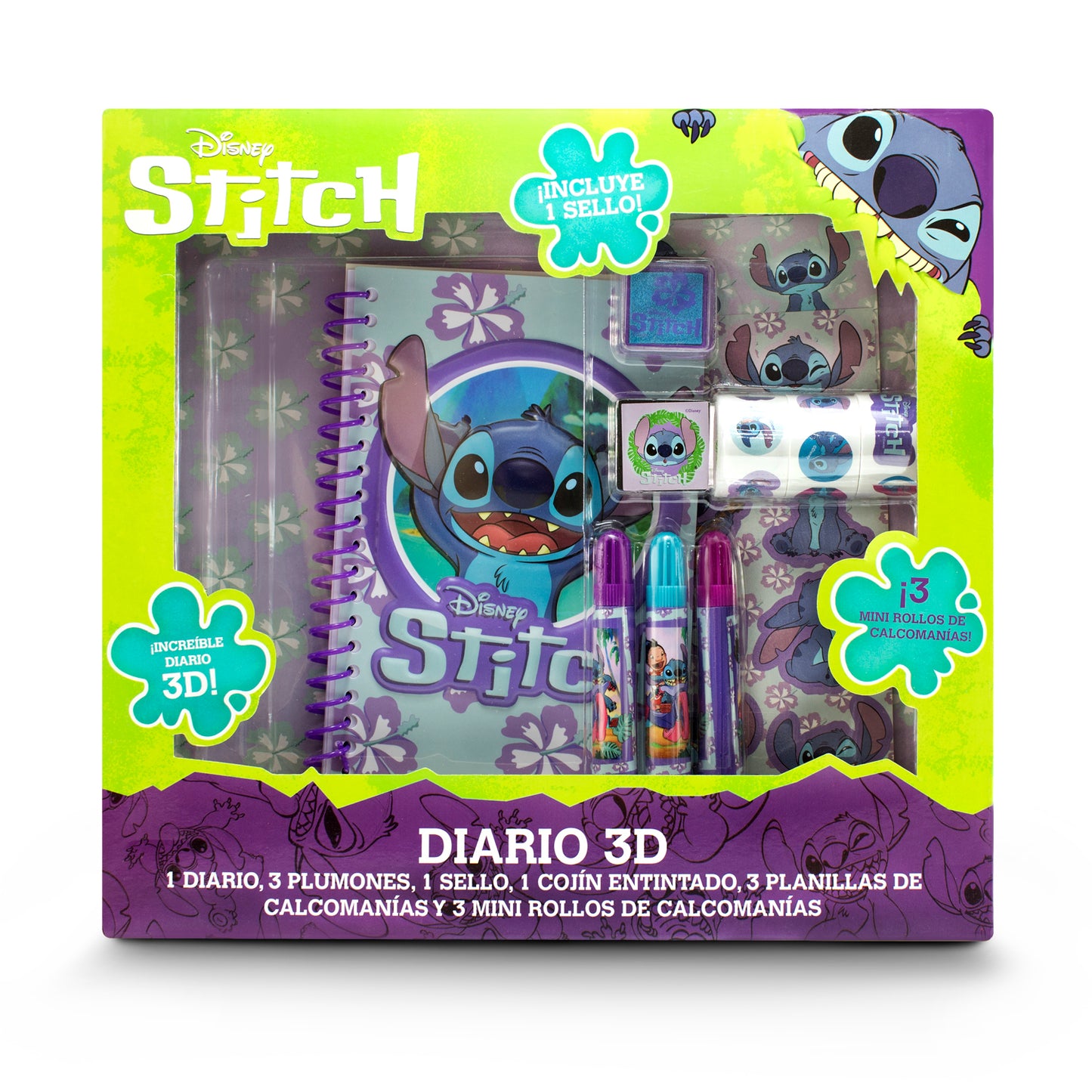Diario 3D Stitch