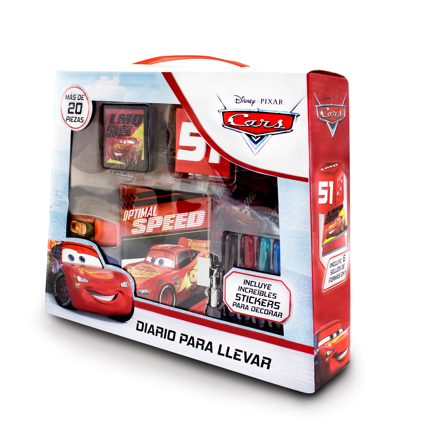 Diario para llevar Cars