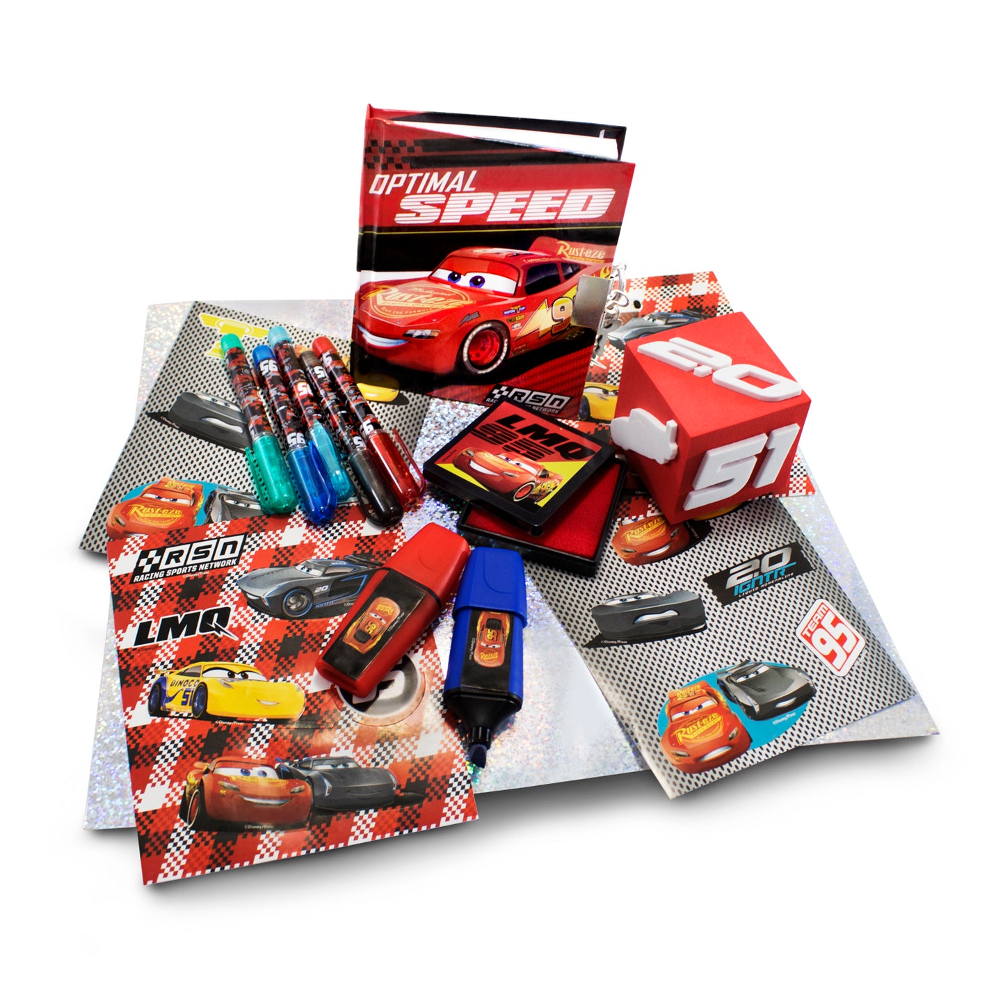 Diario para llevar Cars