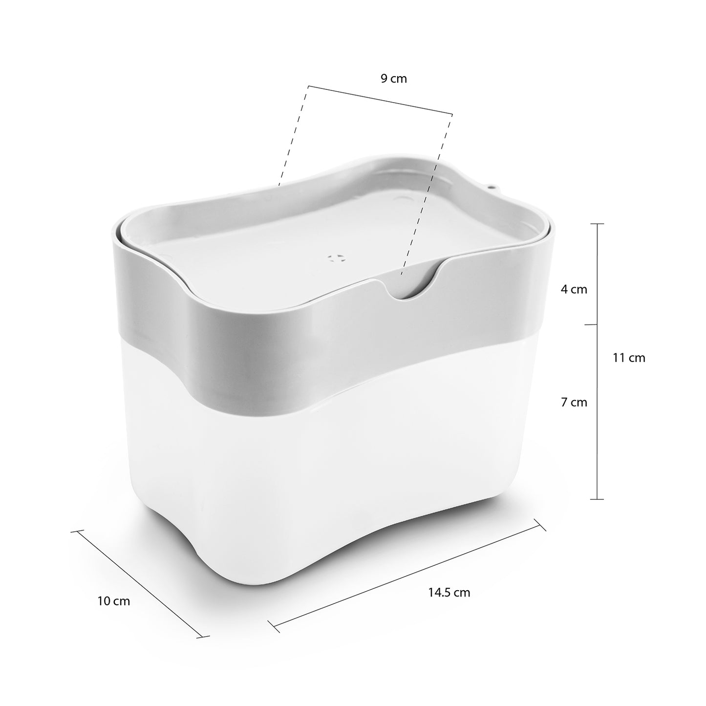 Dispensador de jabón para cocina
