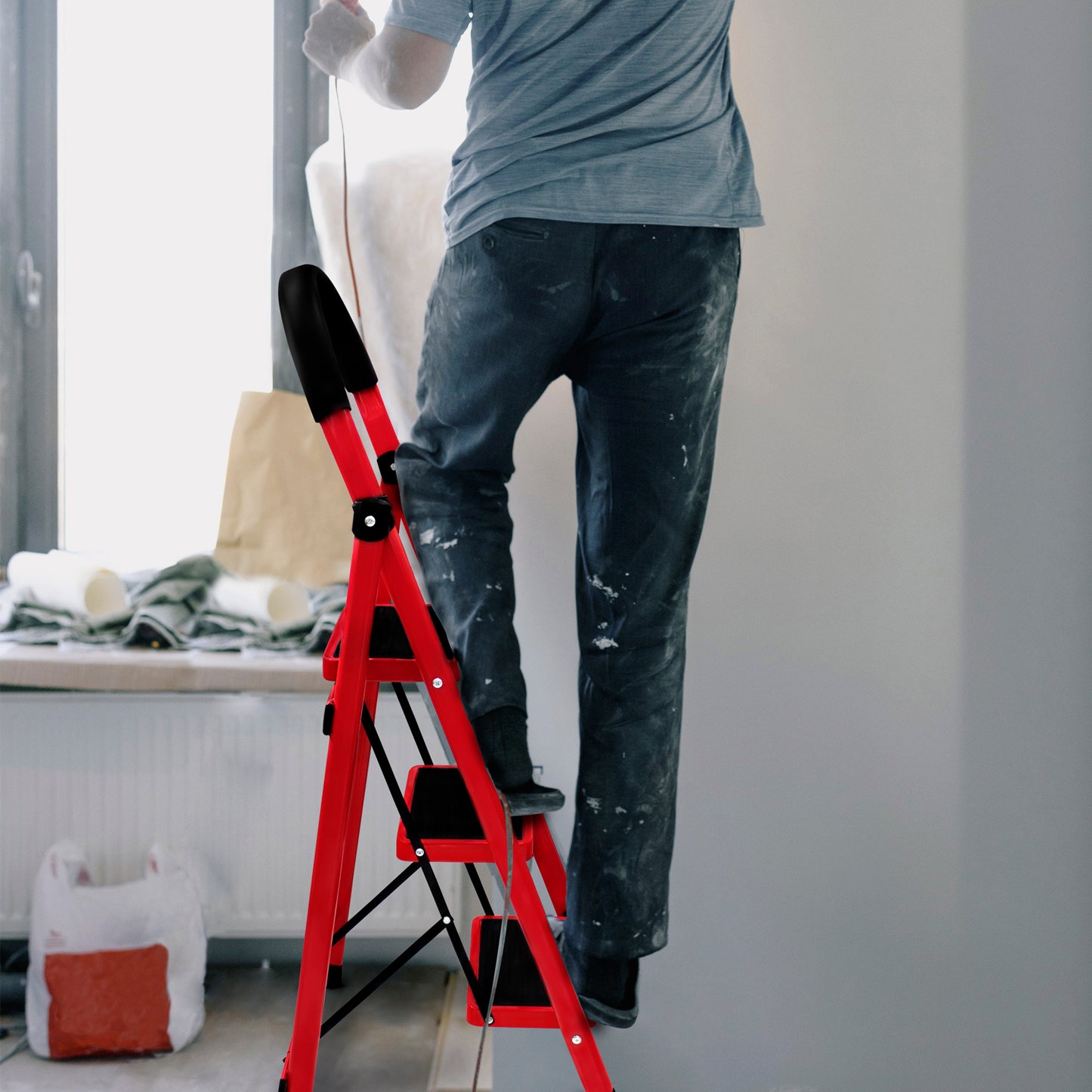 Escalera plegable