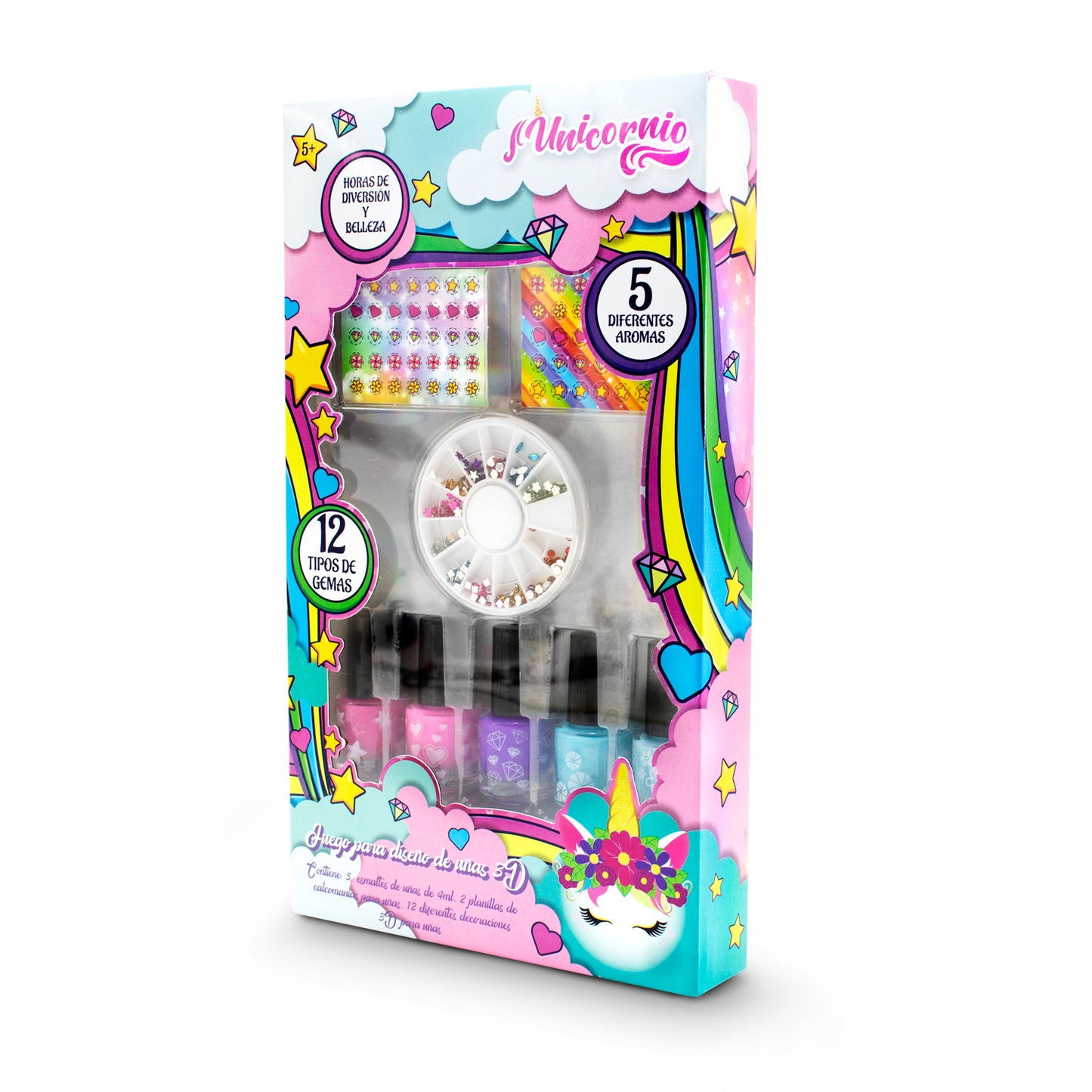 Juego para diseño de uñas 3D