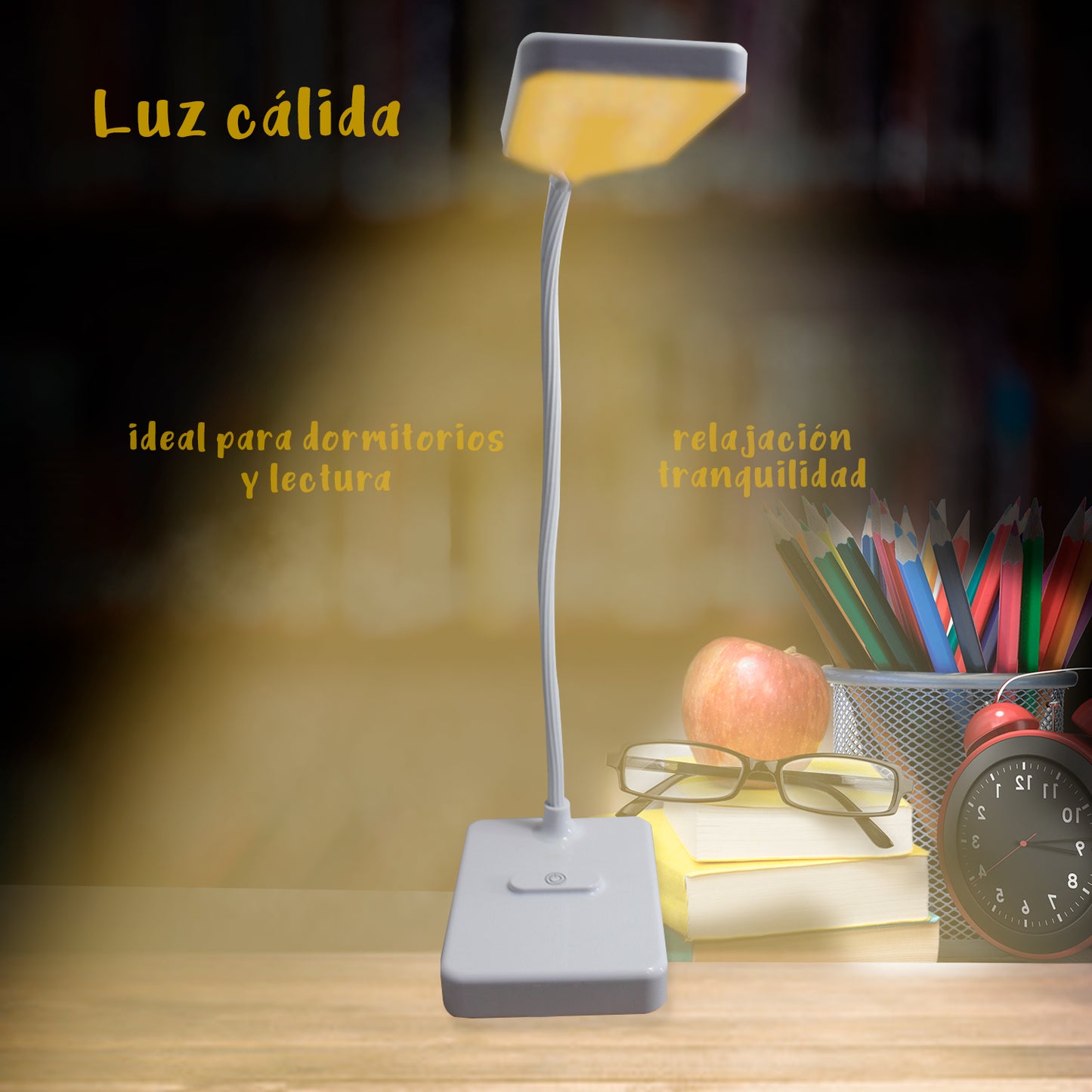 Lámpara de Escritorio LED Recargable