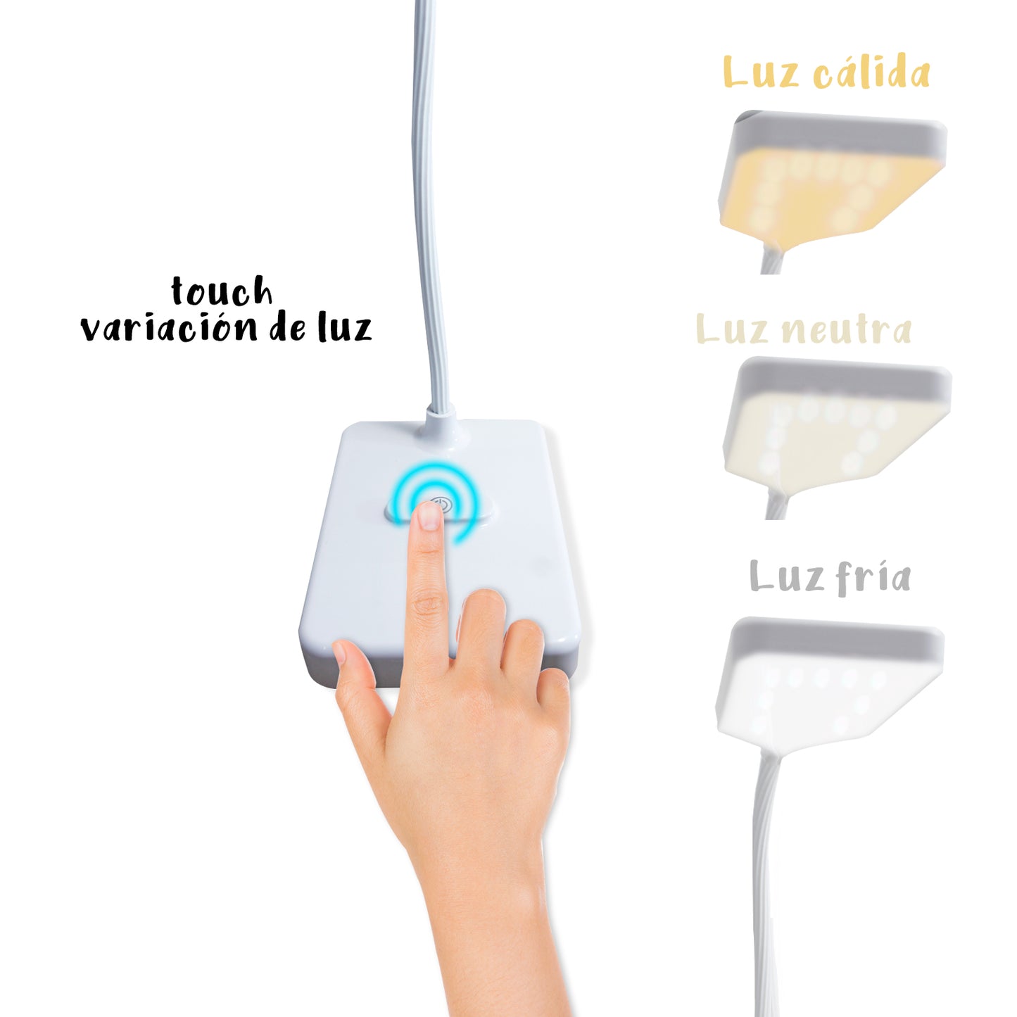 Lámpara de Escritorio LED Recargable