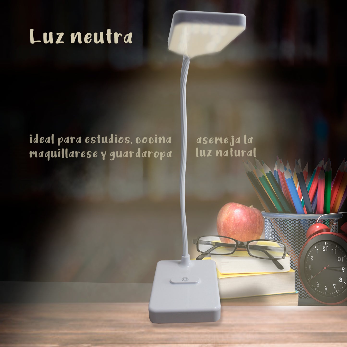 Lámpara de Escritorio LED Recargable