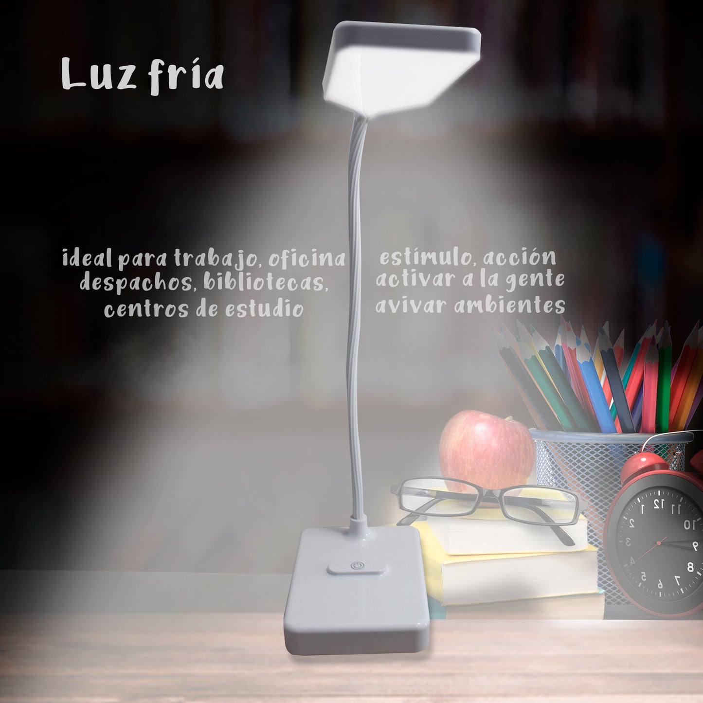 Lámpara de Escritorio LED Recargable