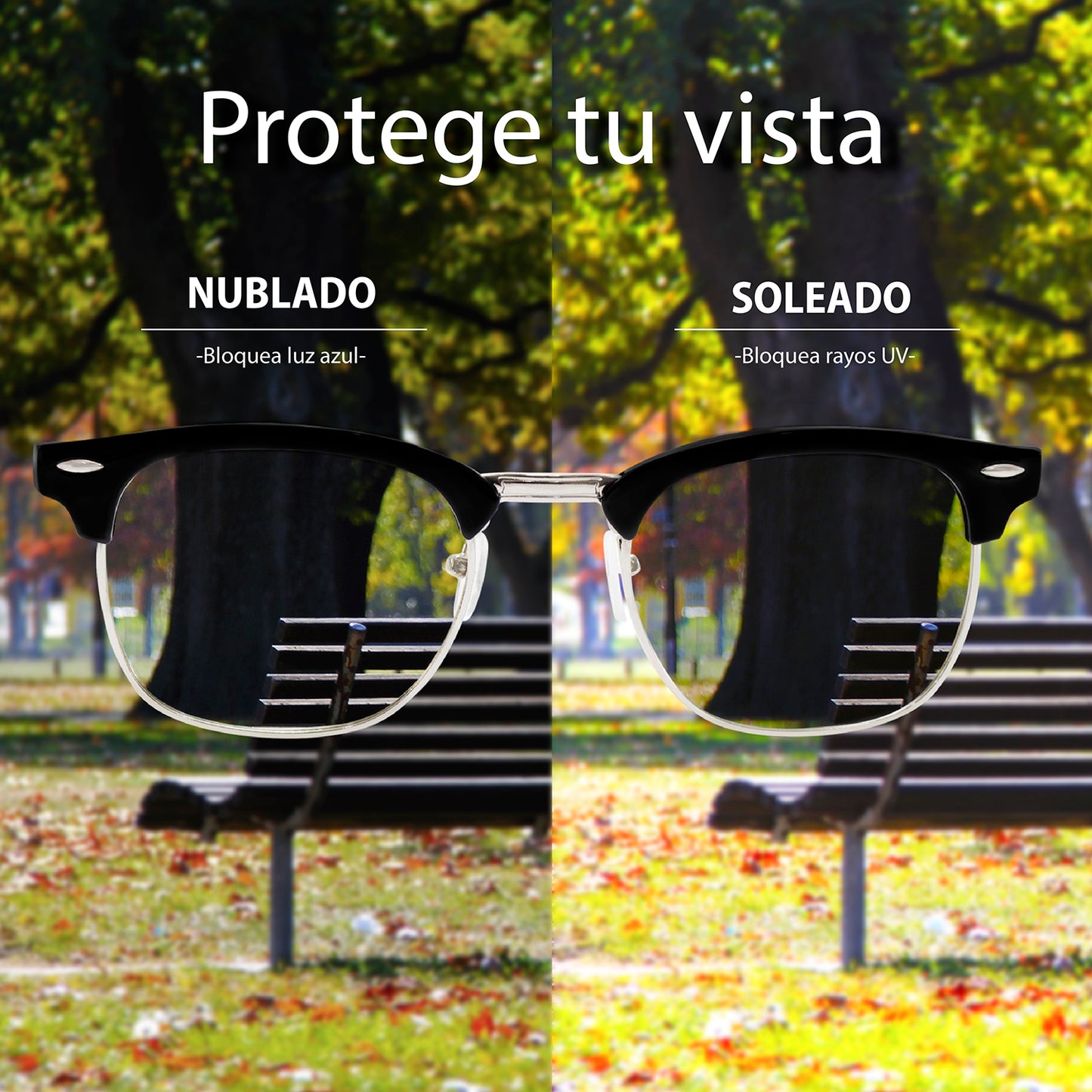 Lentes fotocromáticos para computadora