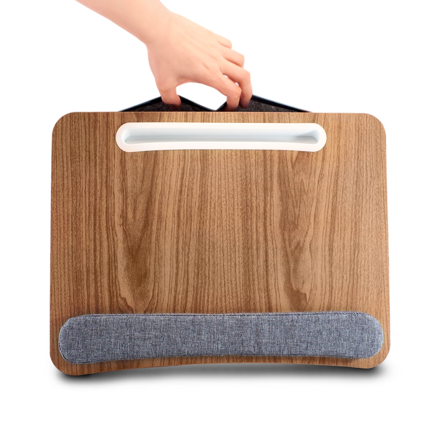 Mesa para laptop acojinada