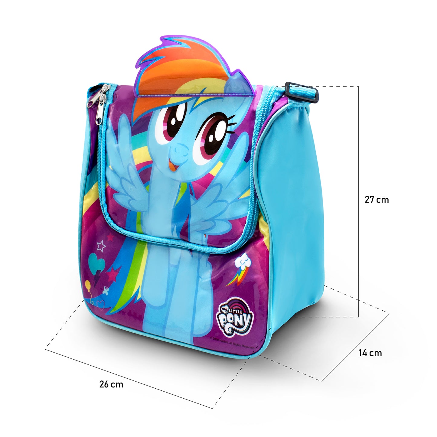 Lonchera de Tela My Little Pony Tipo Mochila