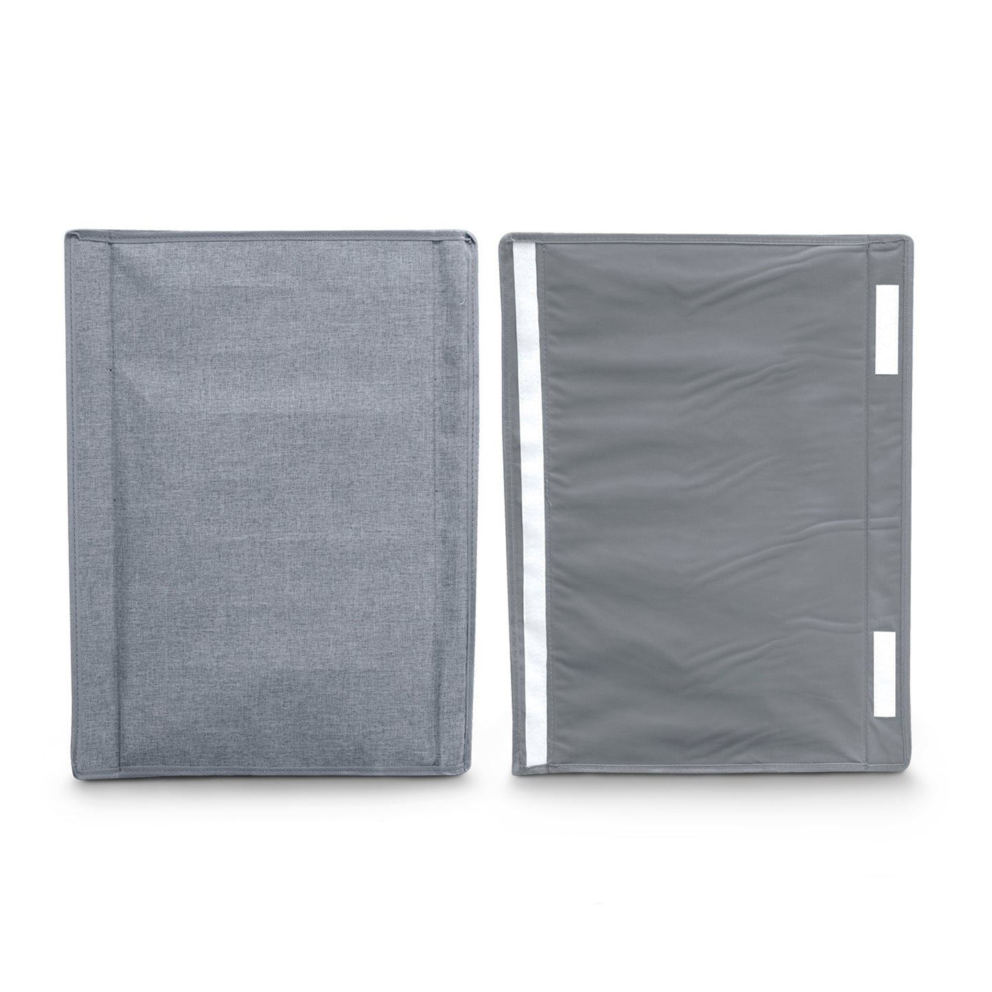 Cesto para Ropa Sucia Gris con Tapa y división