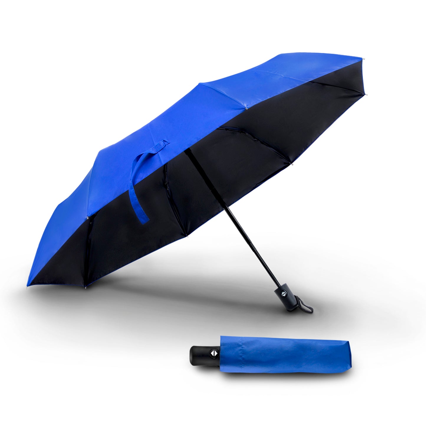 Sombrilla de bolsillo azul