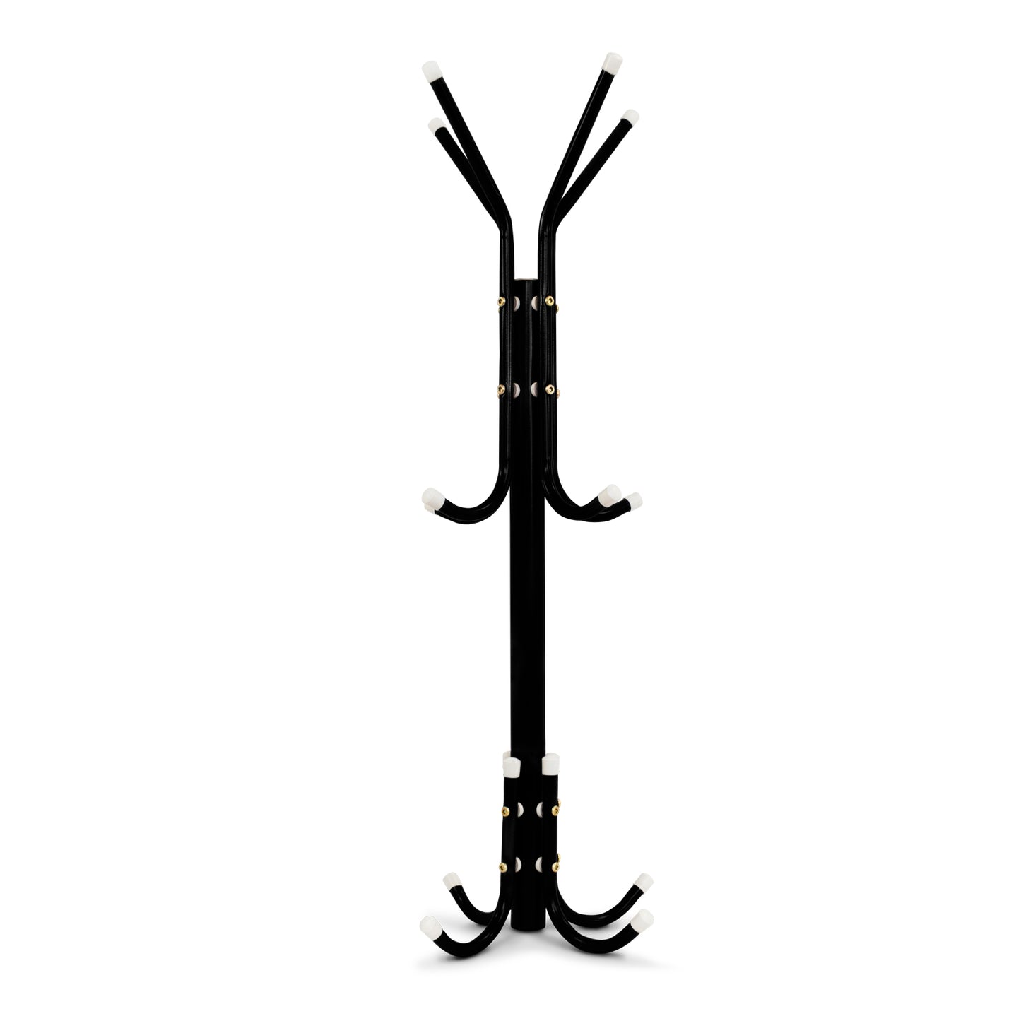 Perchero de Pie color negro 12 ganchos