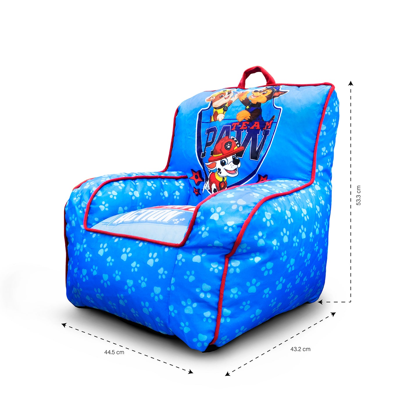 Sillón puff infantil Paw Patrol