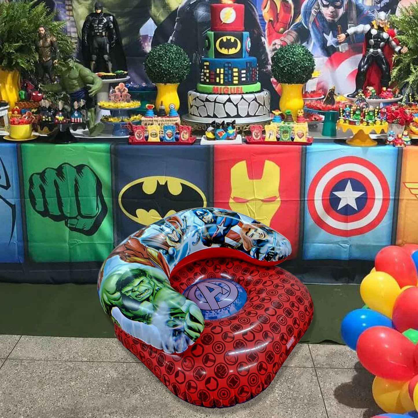 Sillón Inflable Avengers