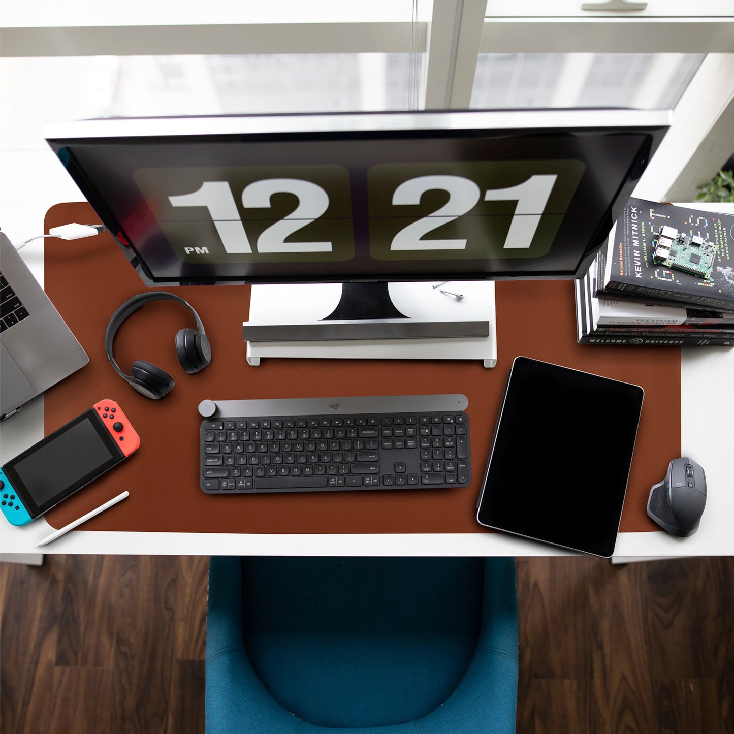 Mousepad piel sintética