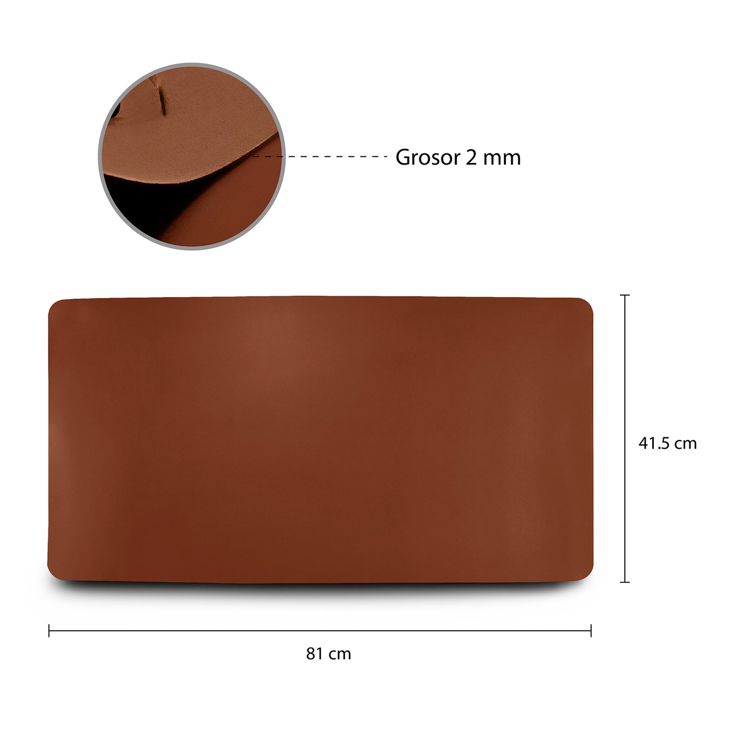Mousepad piel sintética